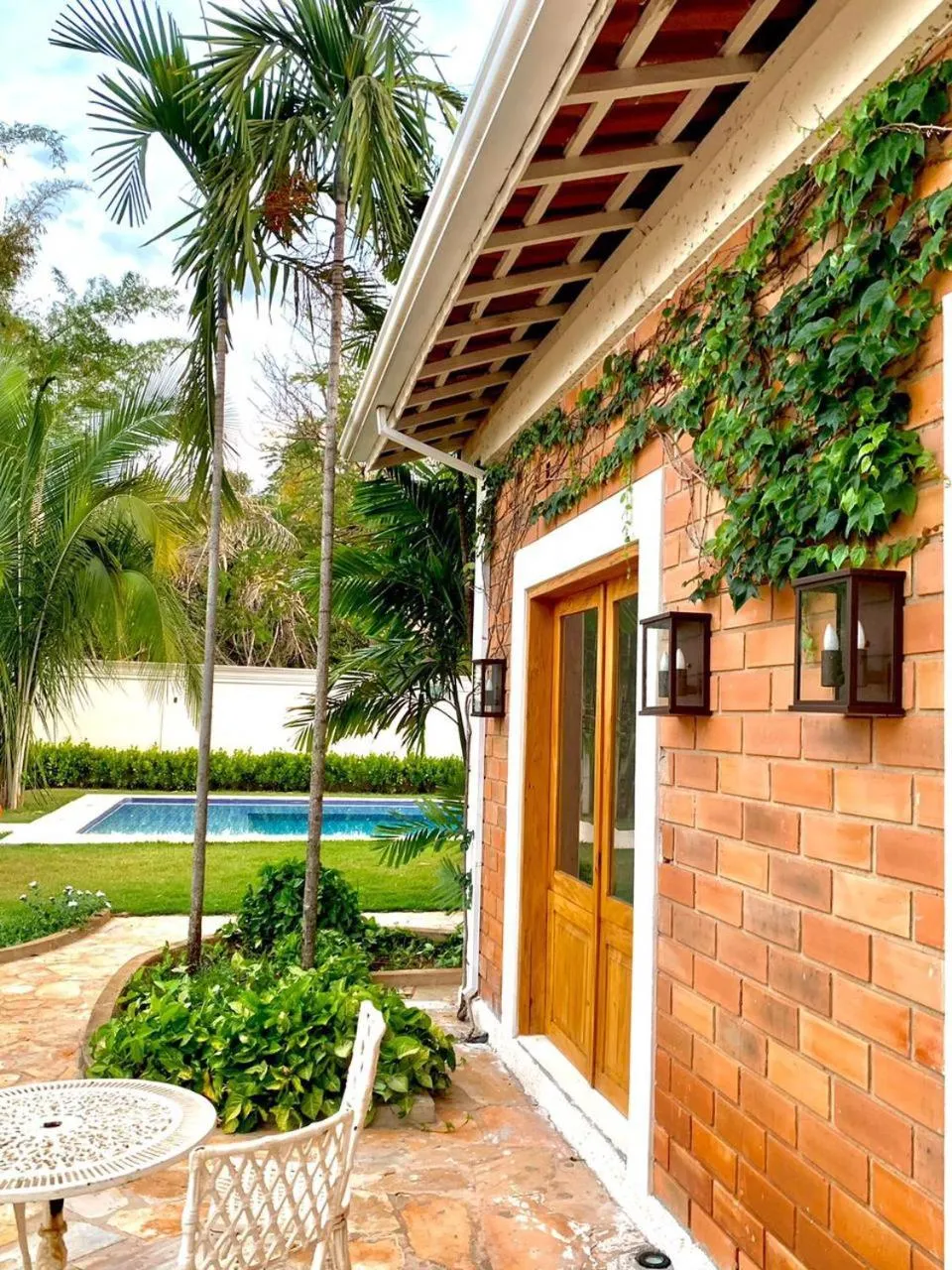 Garden view in Pousada Manacá Exclusive Suítes