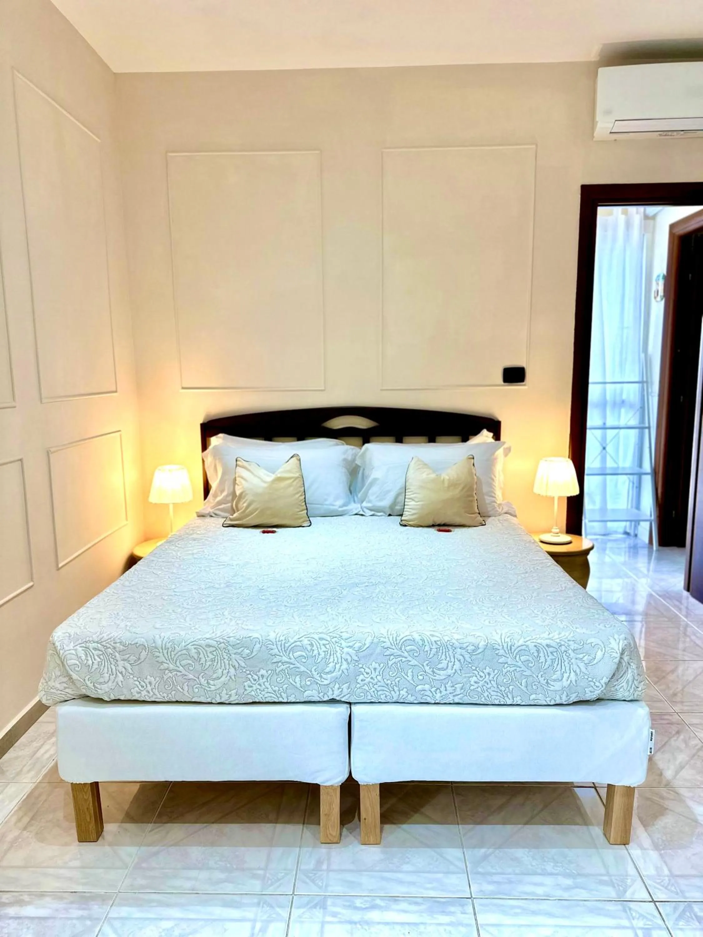 Bed in B&B Eyexei Domus