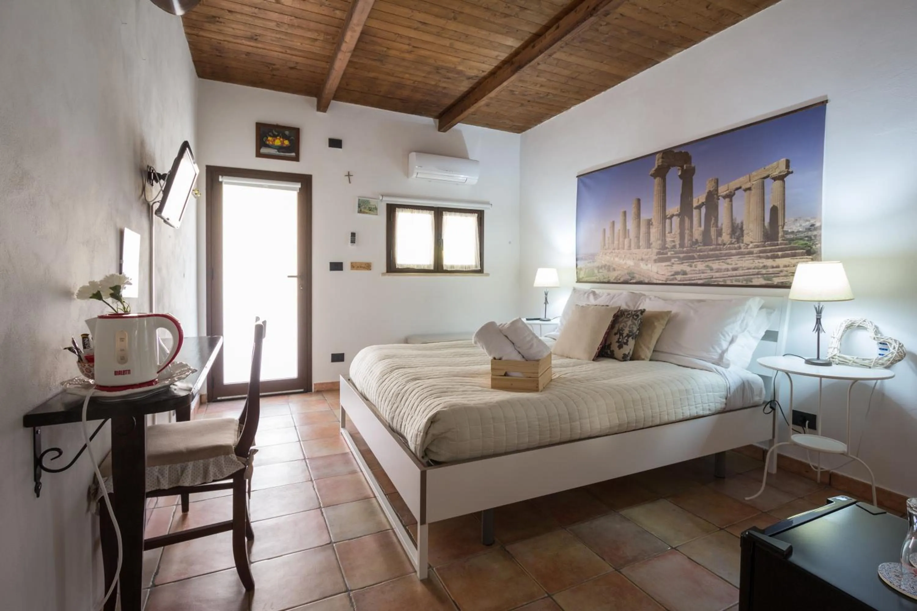 Bedroom, Bed in B&B Eyexei Domus