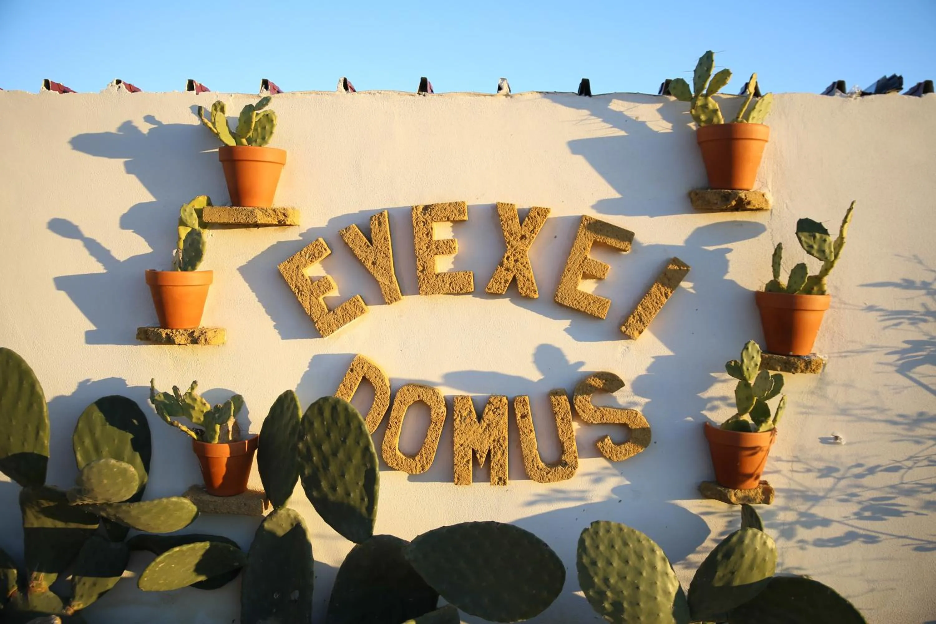 Patio in B&B Eyexei Domus