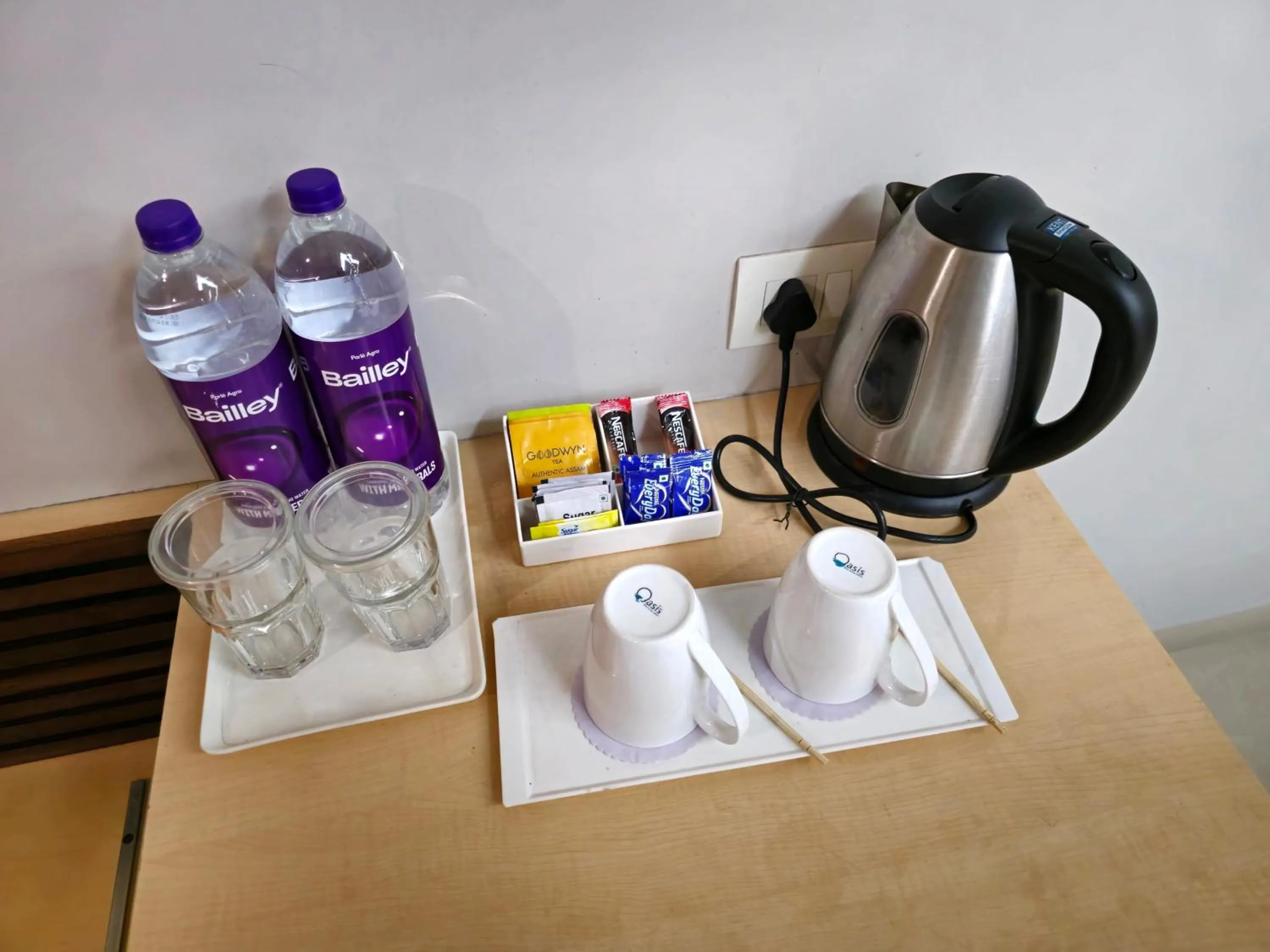 Coffee/tea facilities in Hotel Daaysco Oley Allo