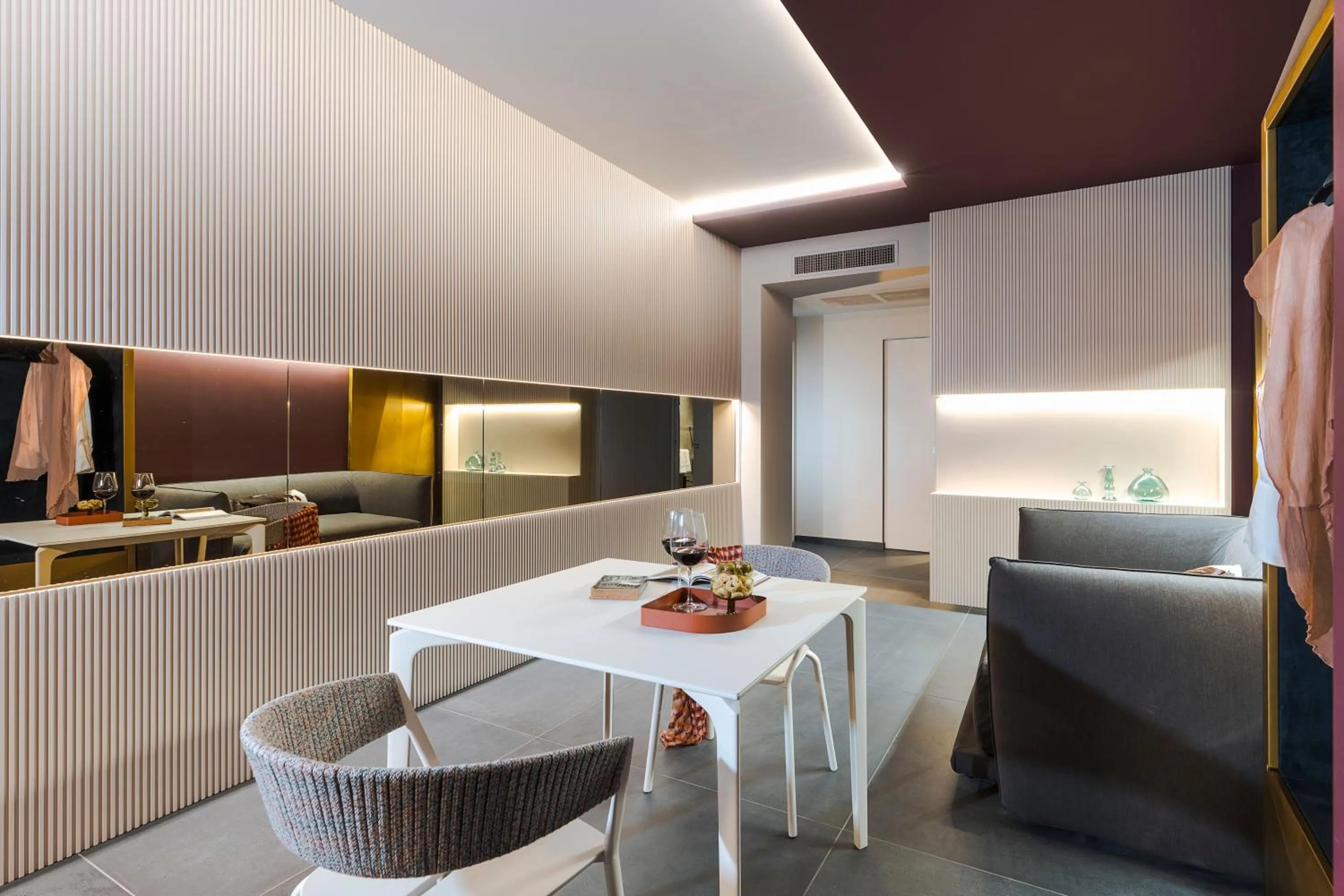 Living room in Catania Smart Hotel