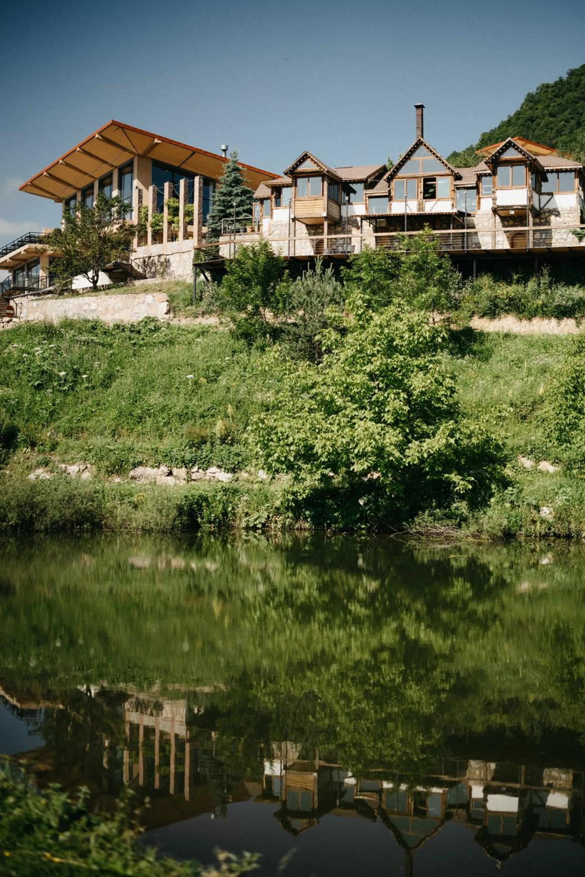 Lake view in Apaga Resort