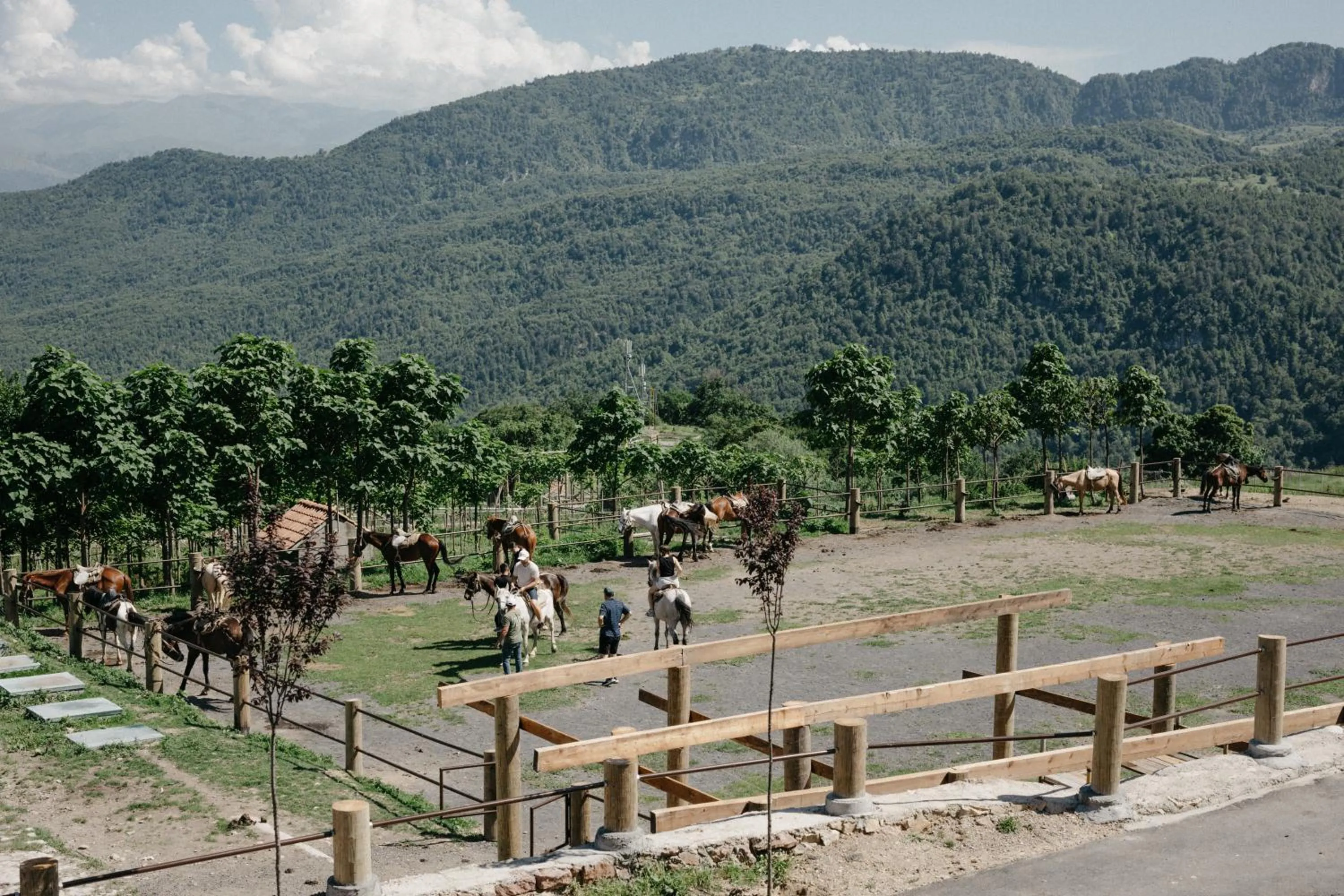 Mountain view in Apaga Resort