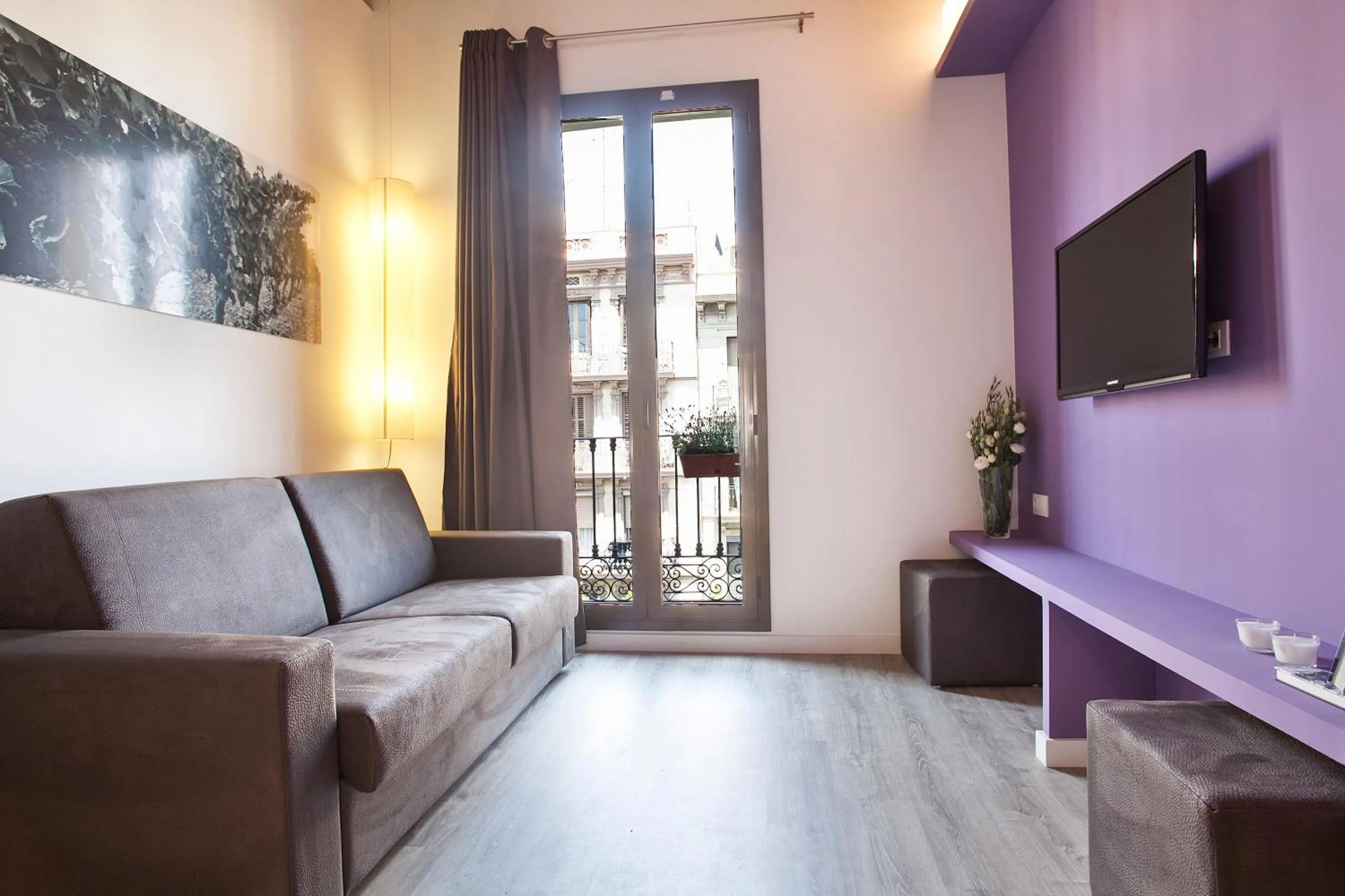 Living room in Habitat Apartments ADN