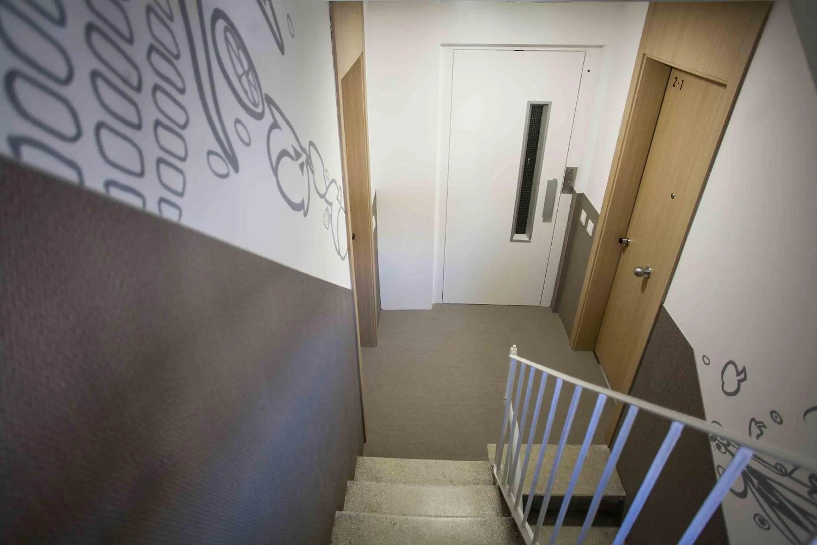 Facade/entrance in Habitat Apartments ADN