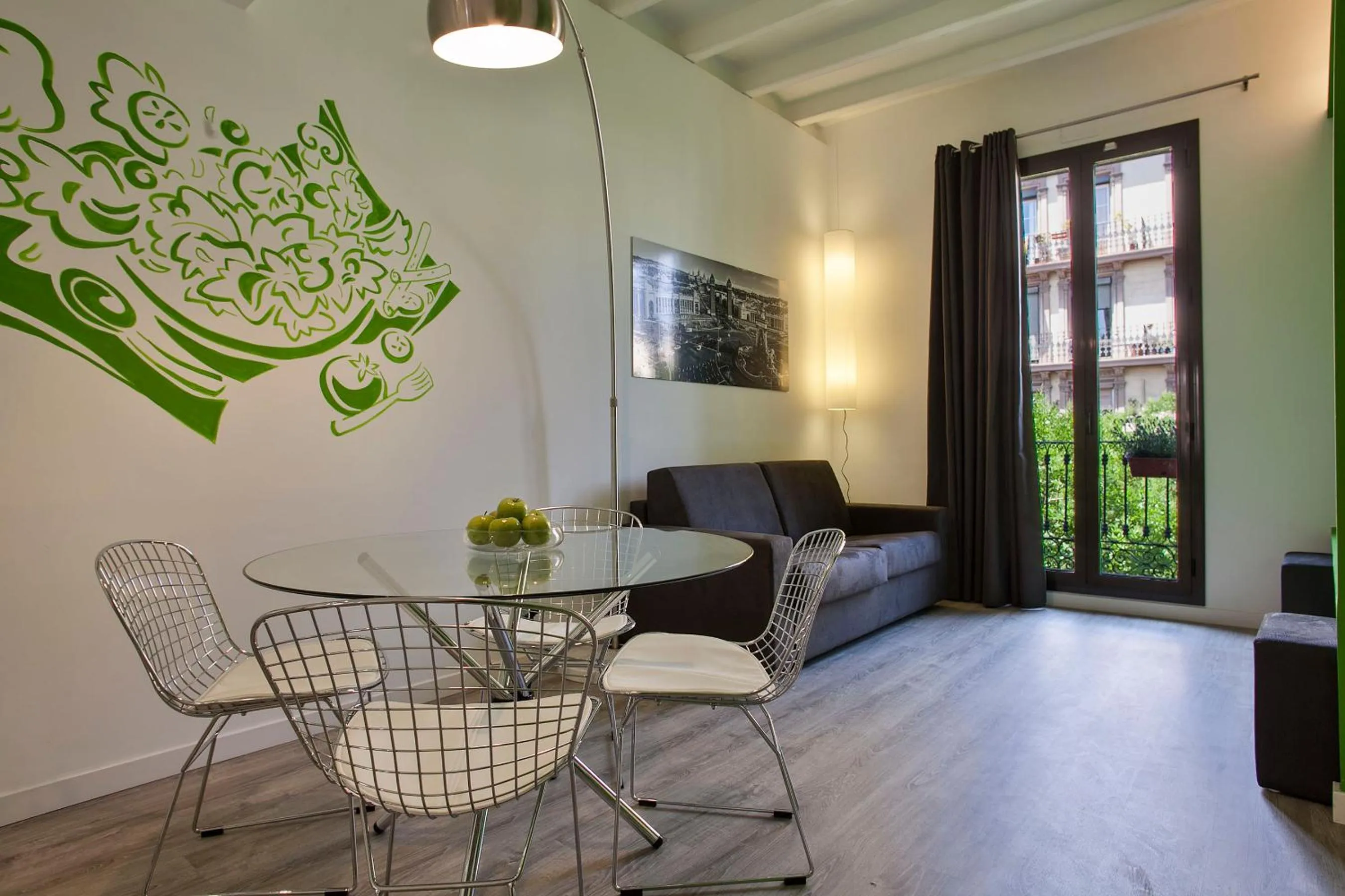 Living room in Habitat Apartments ADN