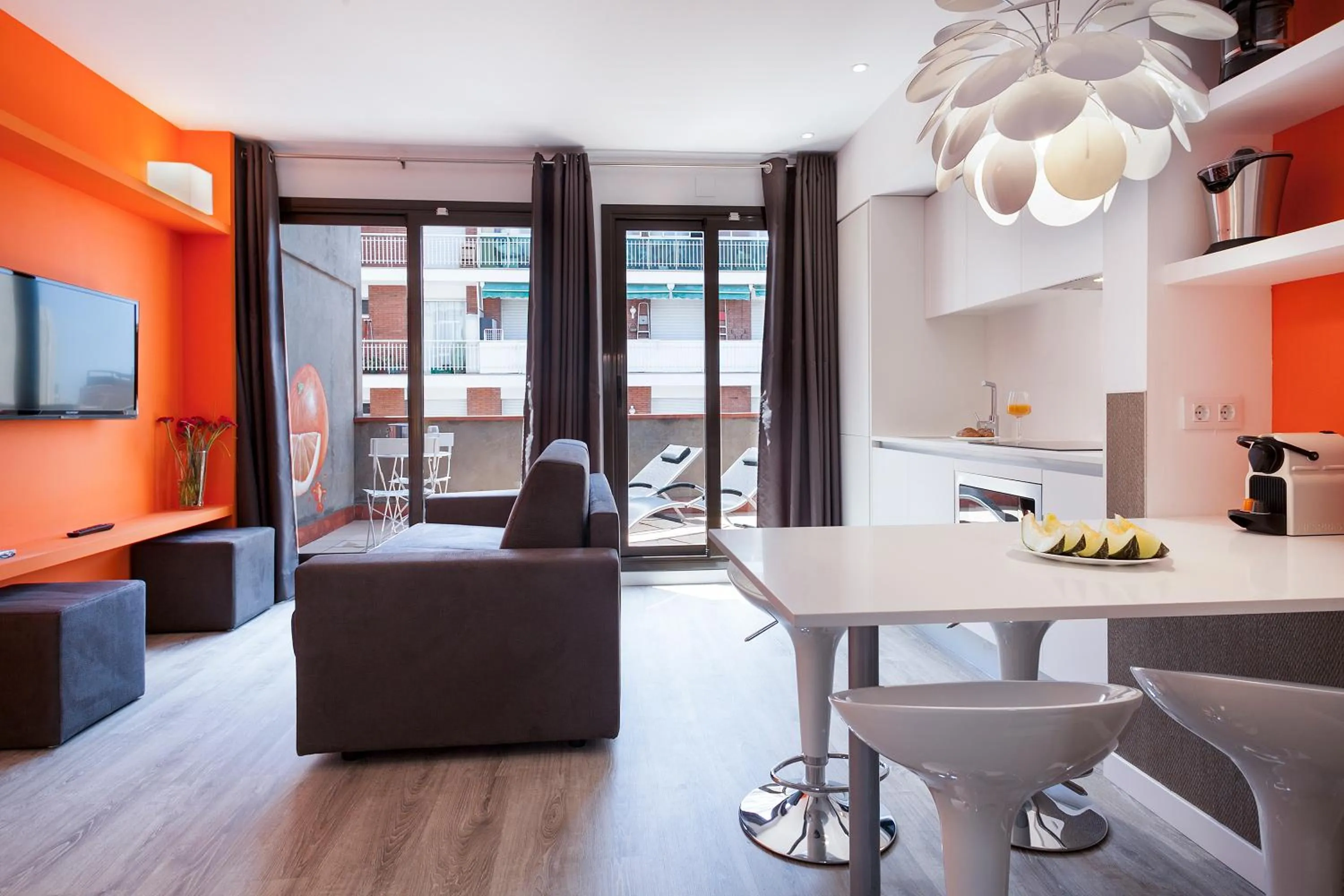 Living room in Habitat Apartments ADN