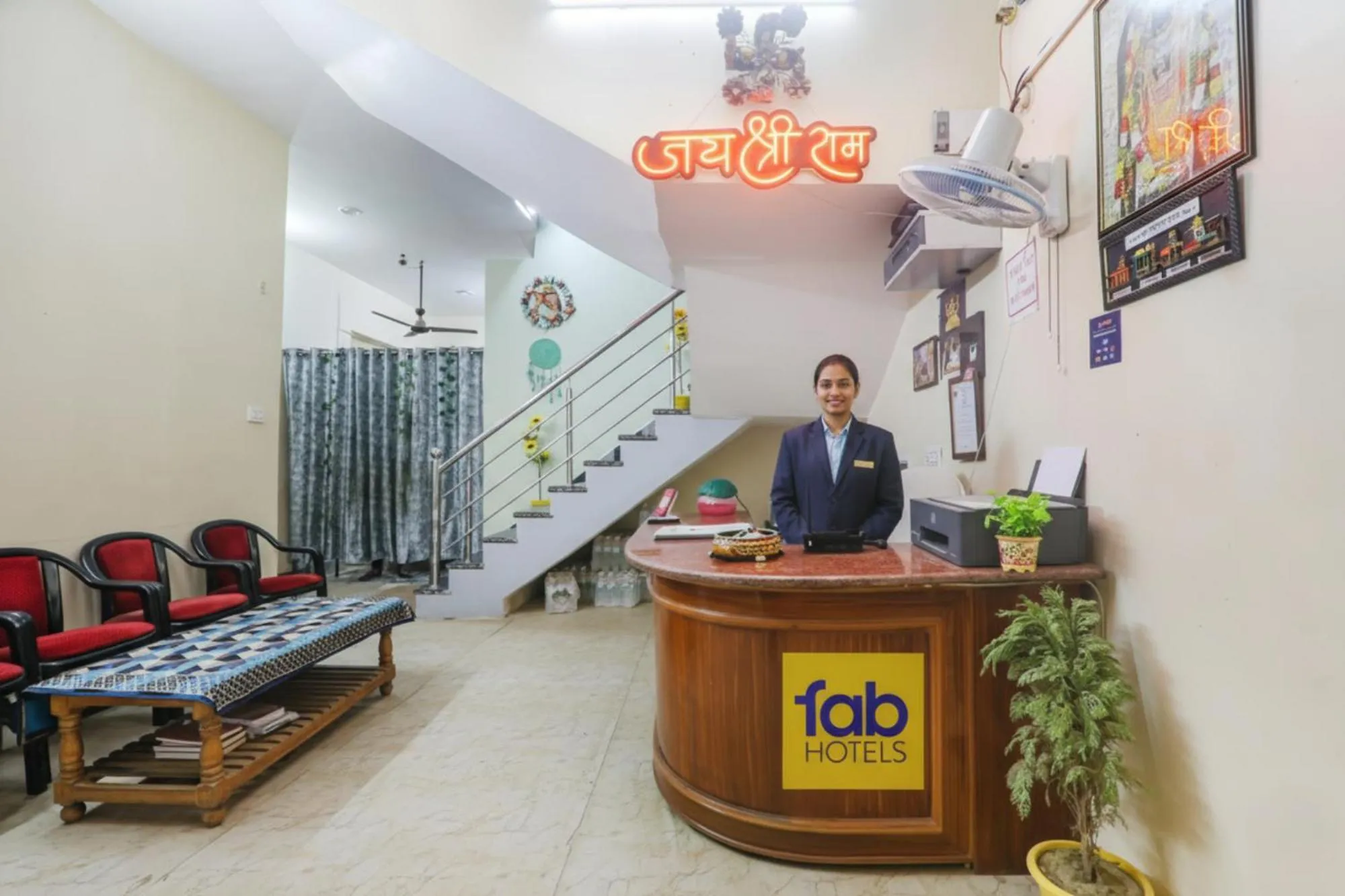 Lobby or reception in Via Saryu