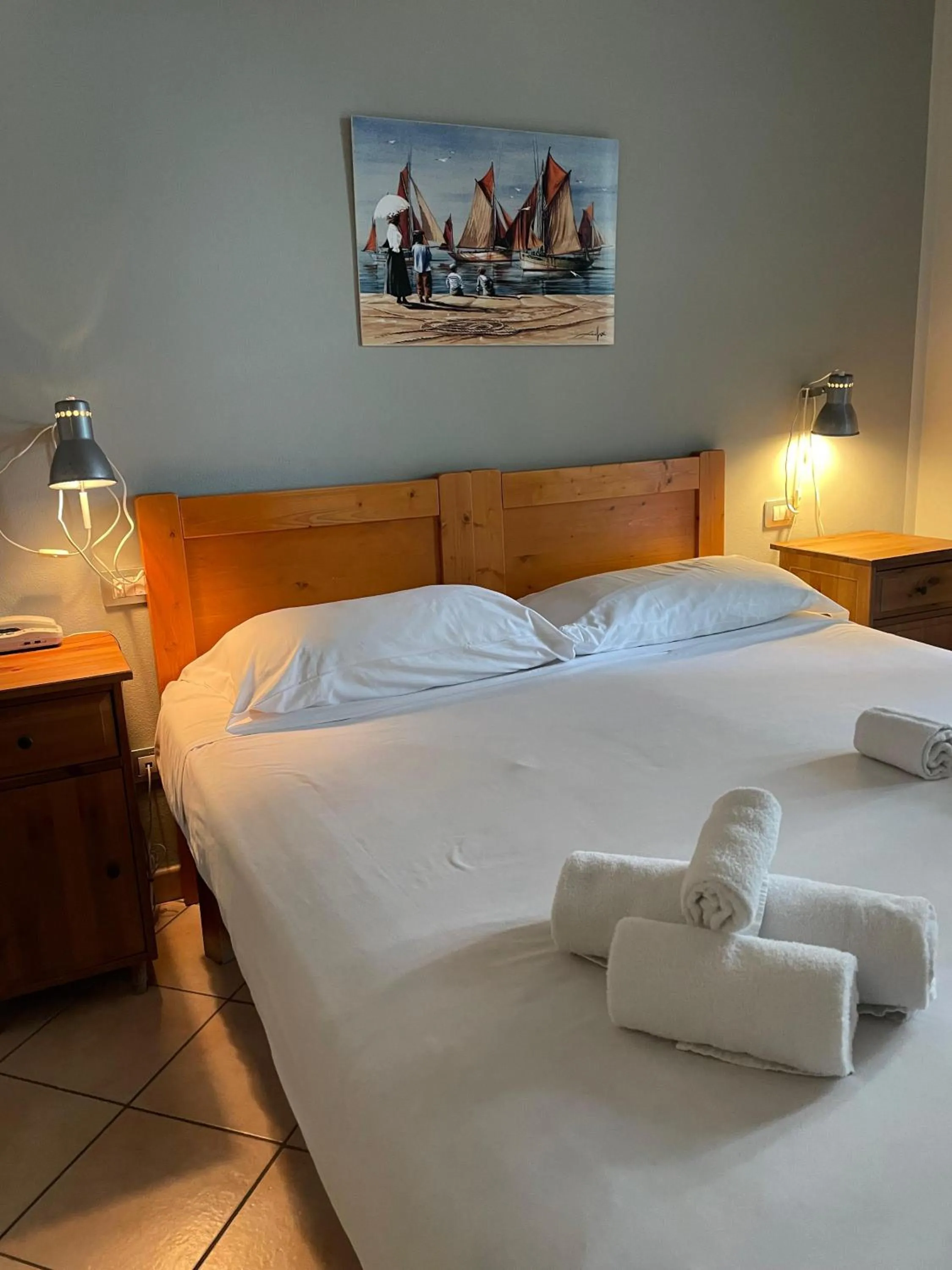 Bedroom, Bed in Hotel l'Etrusco - San Vincenzo