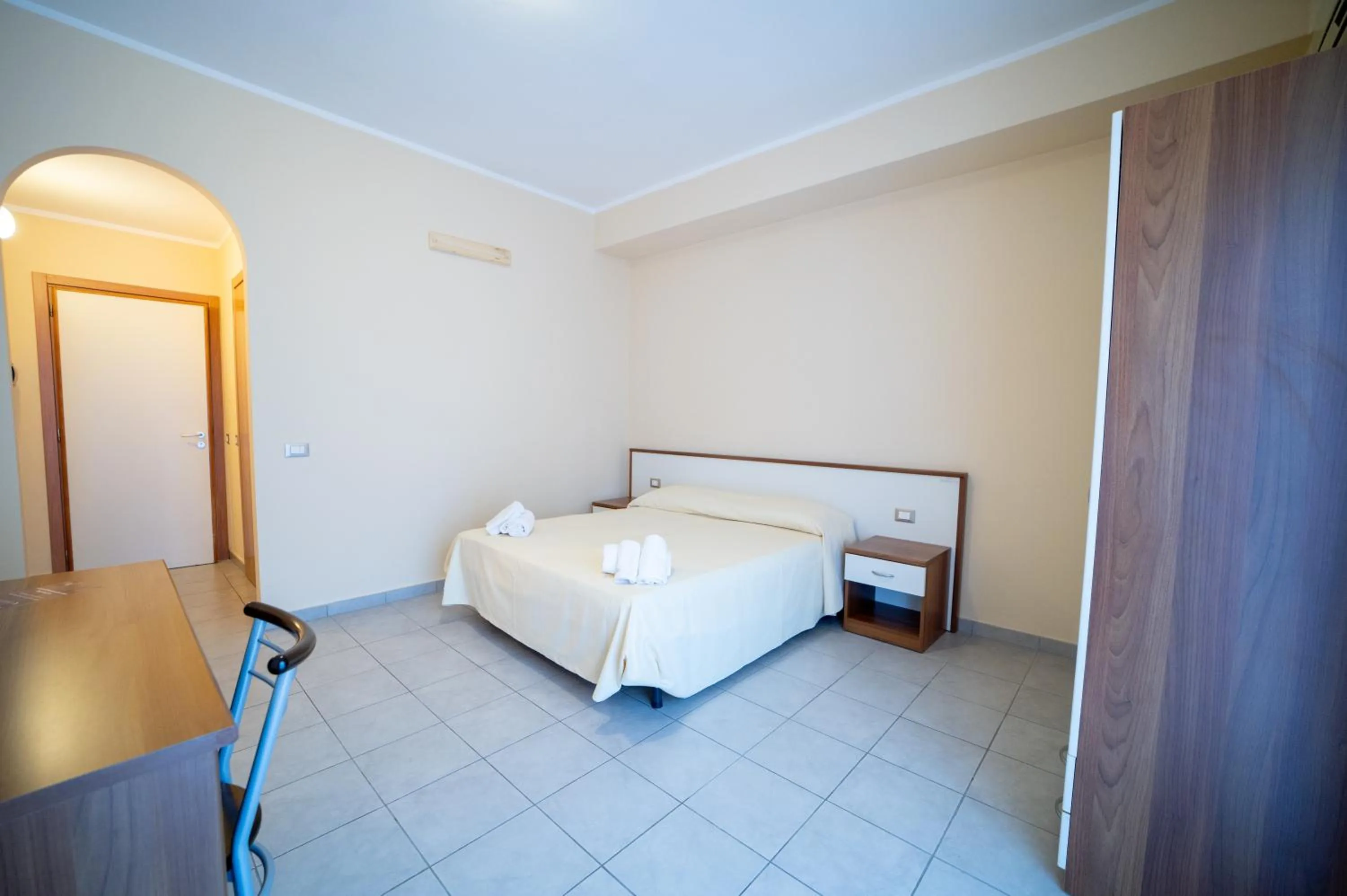 Bed in Hotel Parnaso