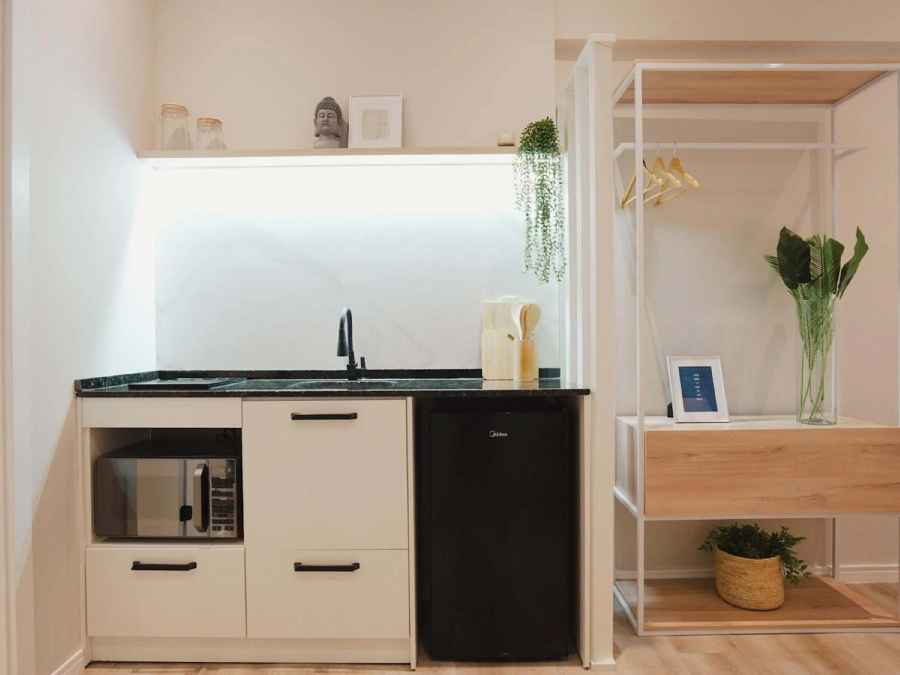 Kitchen or kitchenette in Apê Pátio Paulista