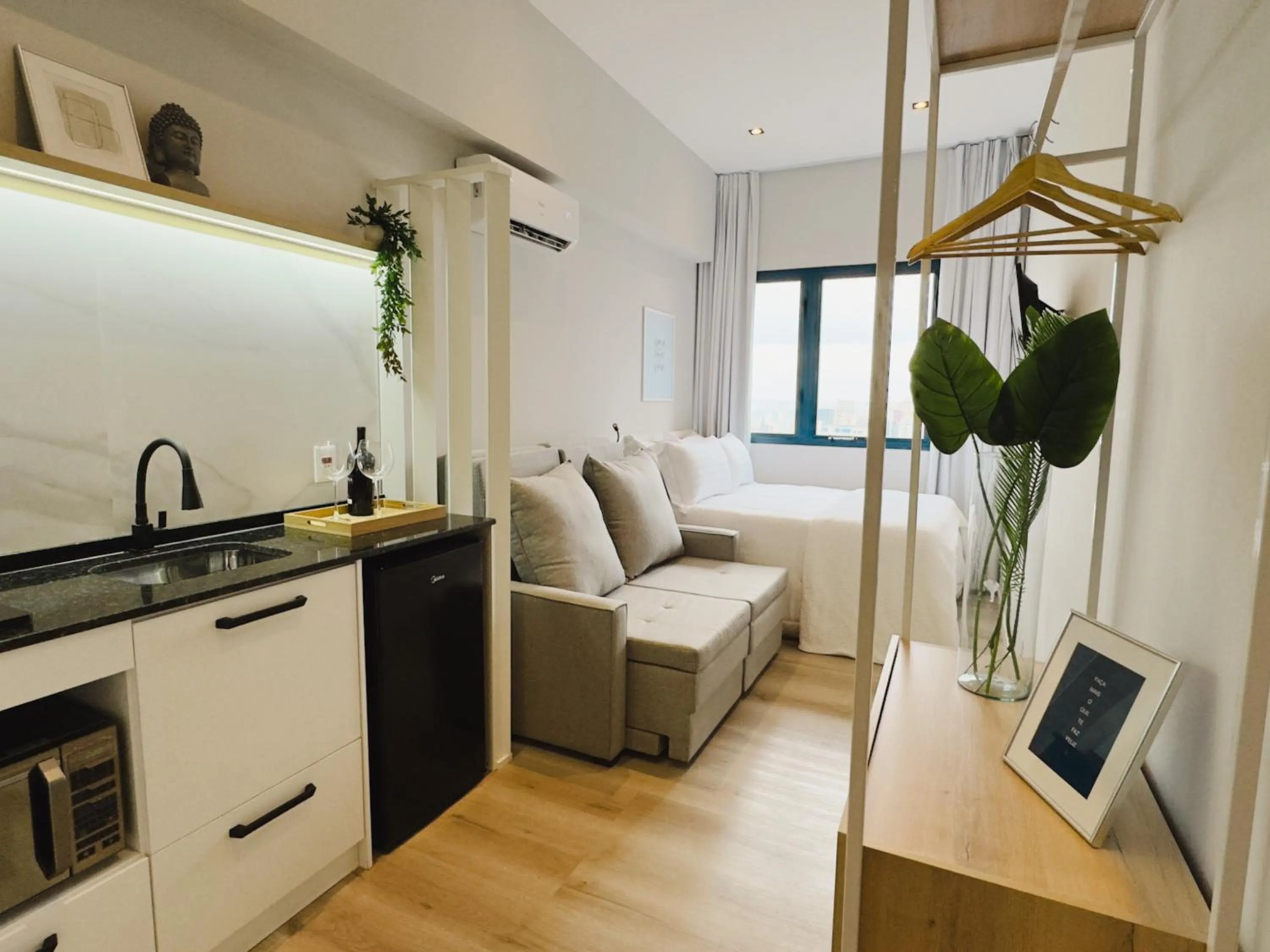 Kitchen or kitchenette in Apê Pátio Paulista