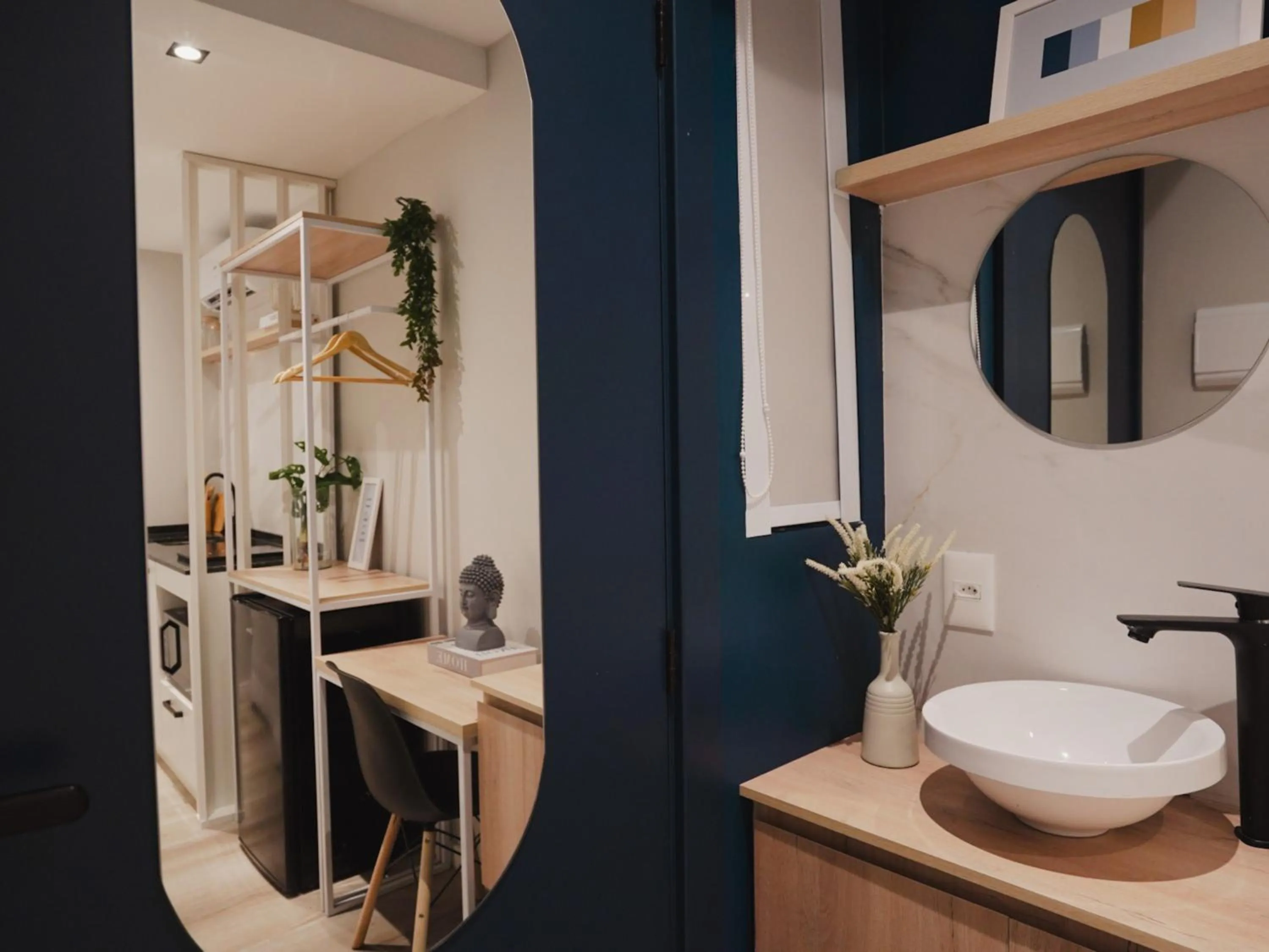 Photo of the whole room in Apê Pátio Paulista