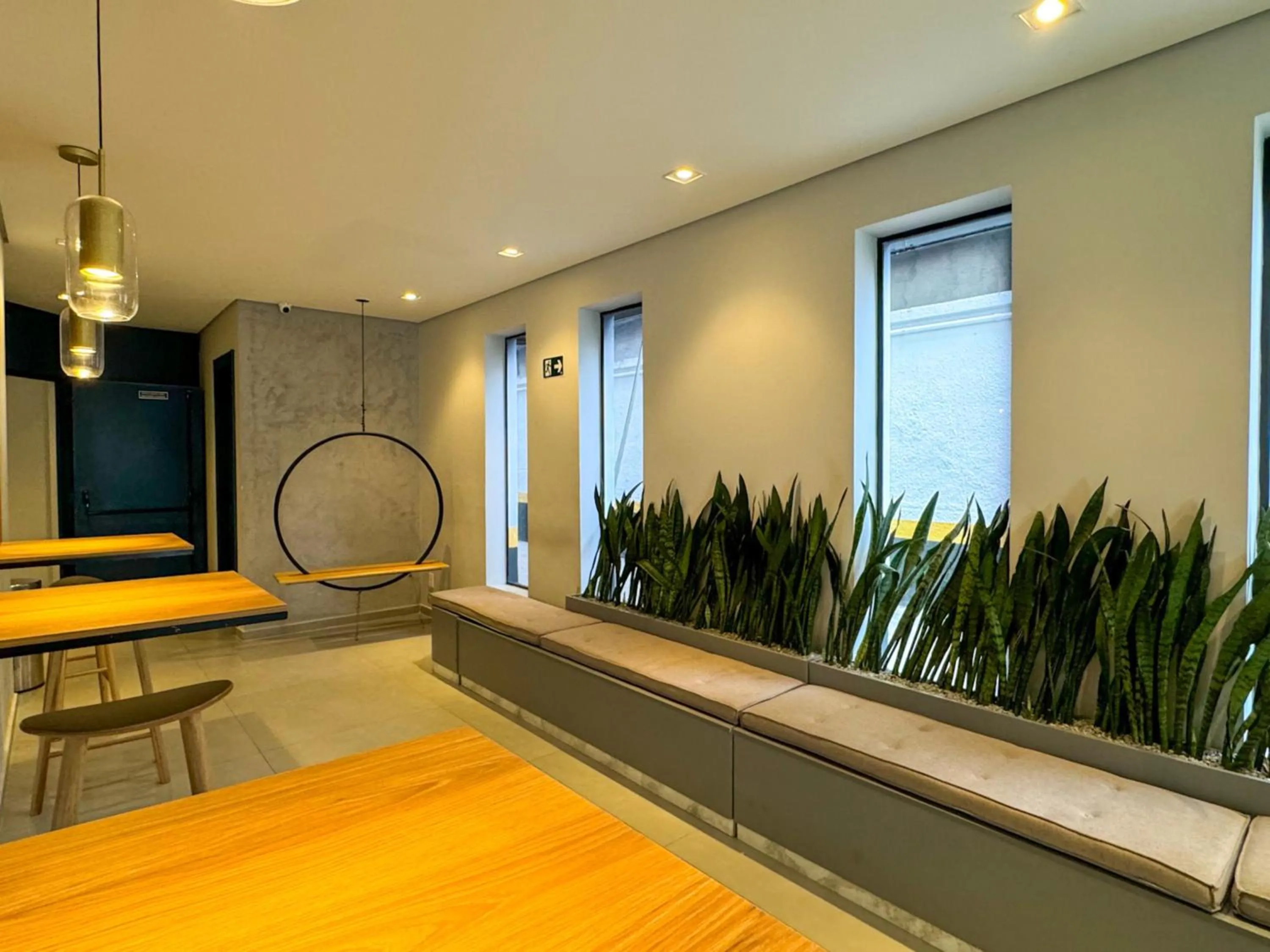 Seating area in Apê Pátio Paulista