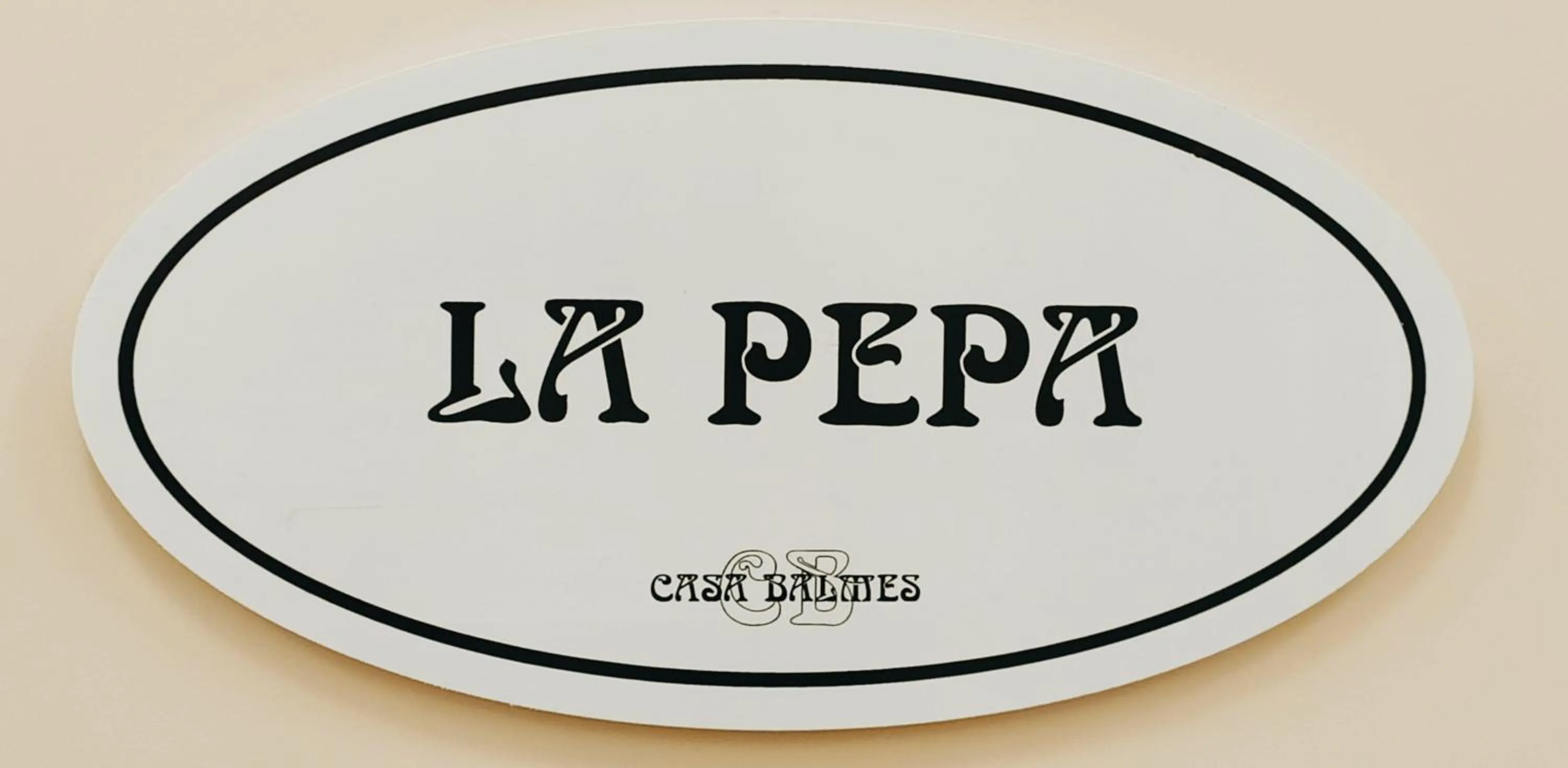 Property logo or sign in Casa Balmes