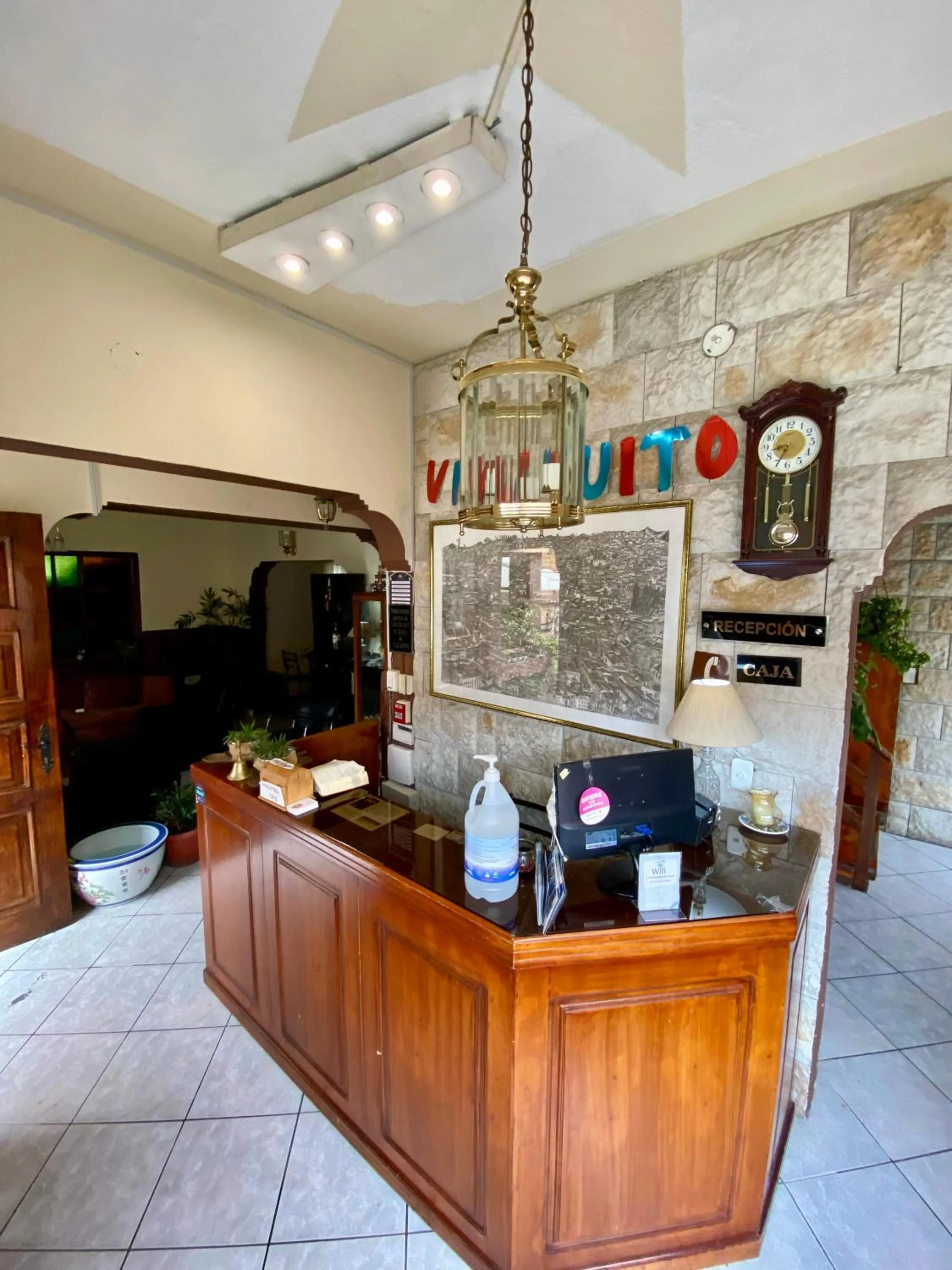Lobby or reception in Hotel Casa Franciscana