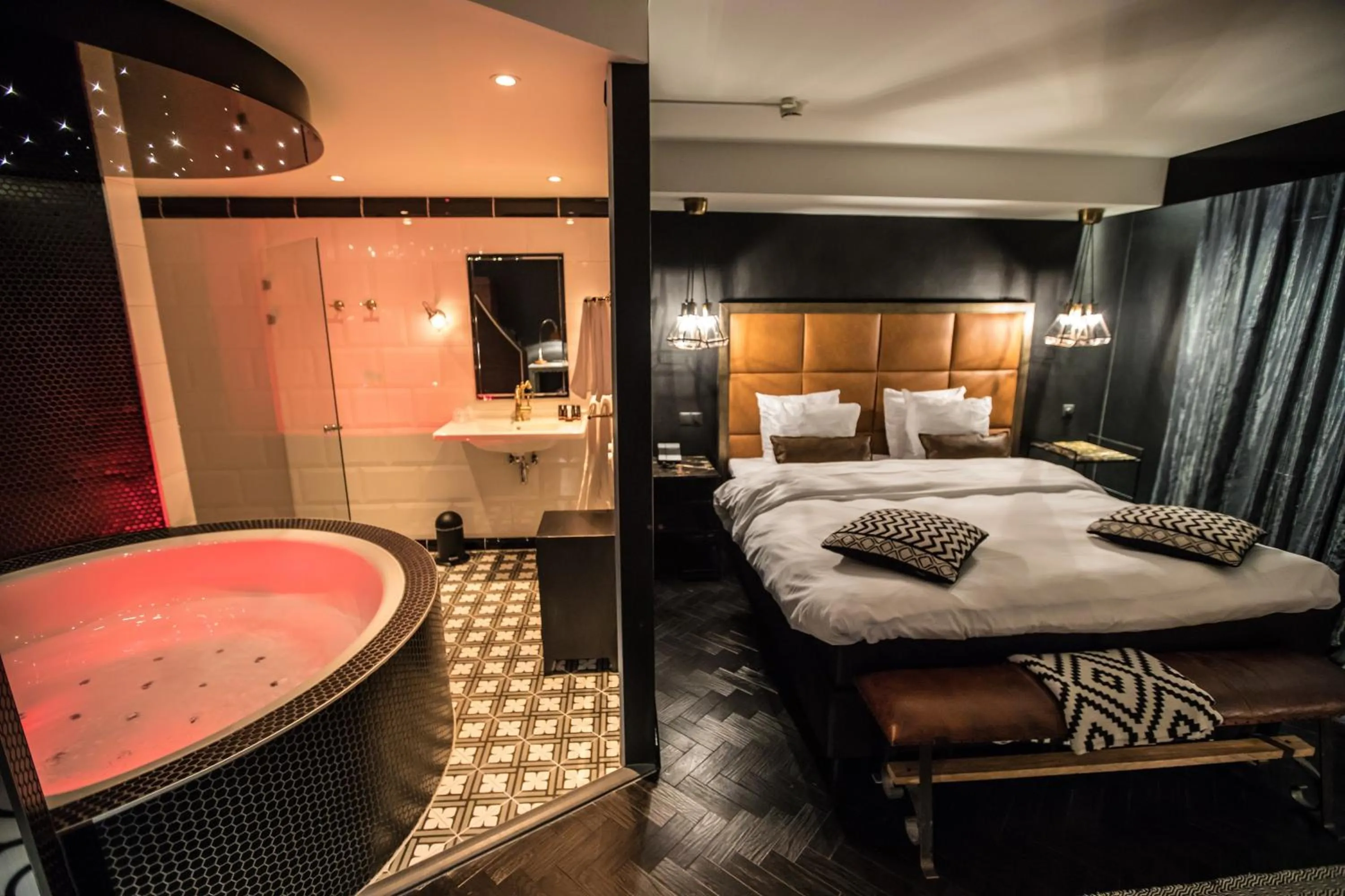 Bed in Hotel ReeHorst