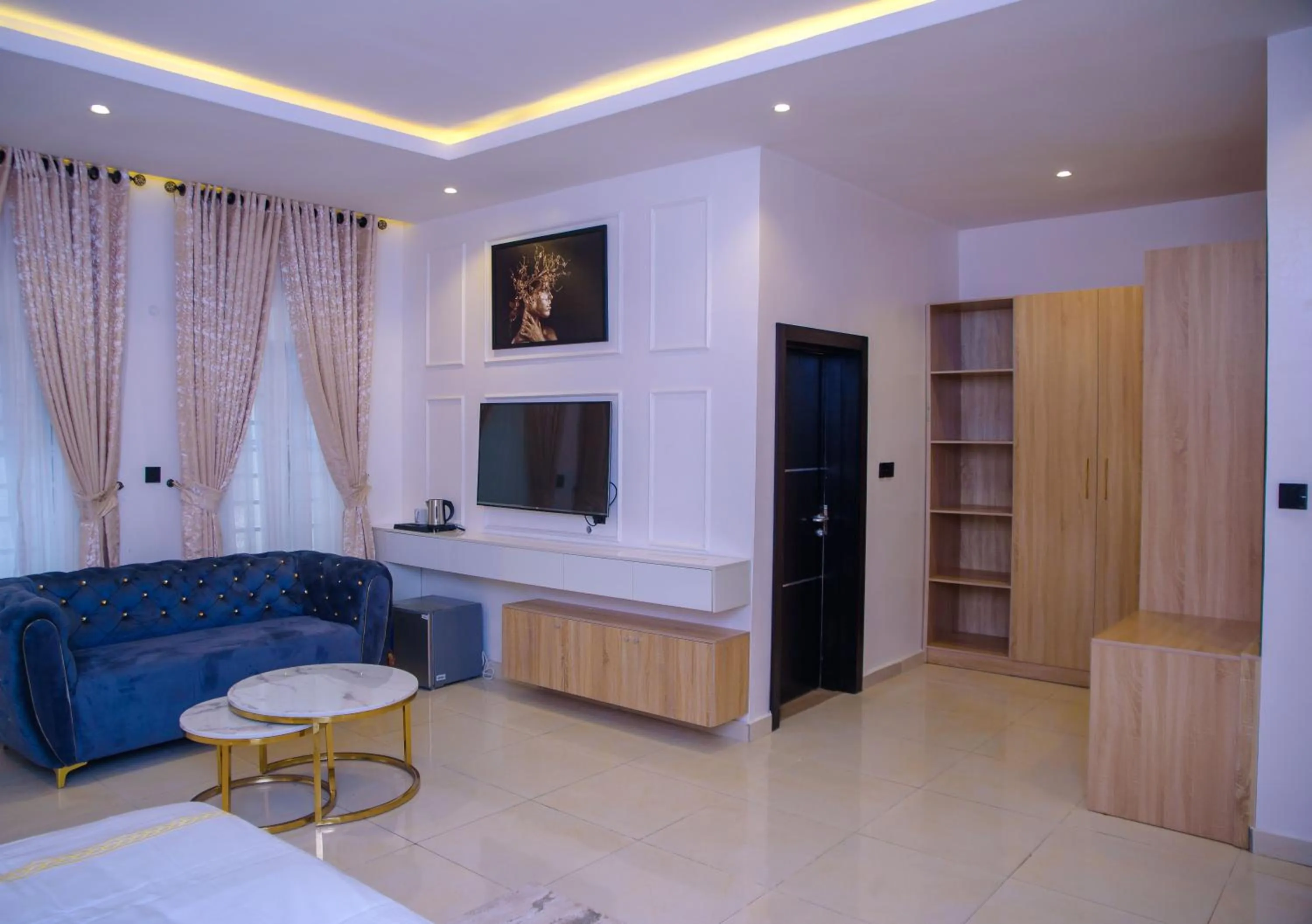 Communal lounge/ TV room in Elcastillo Homes