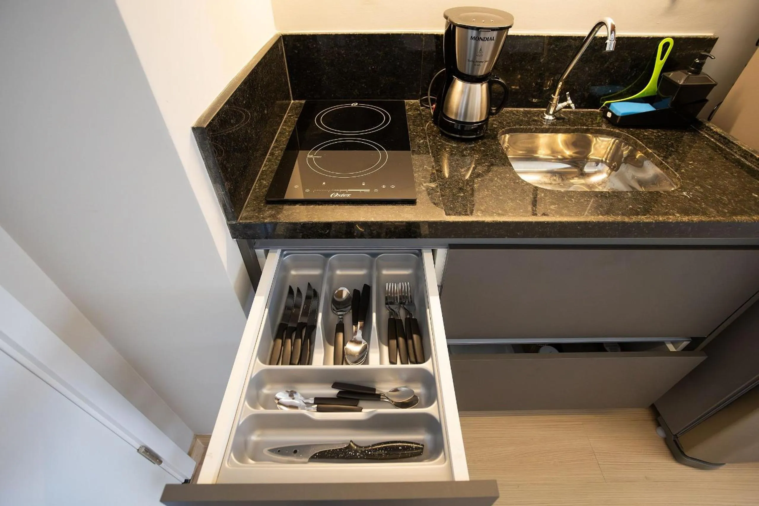 Kitchen or kitchenette in Nex One Ministro Ferreira Alves