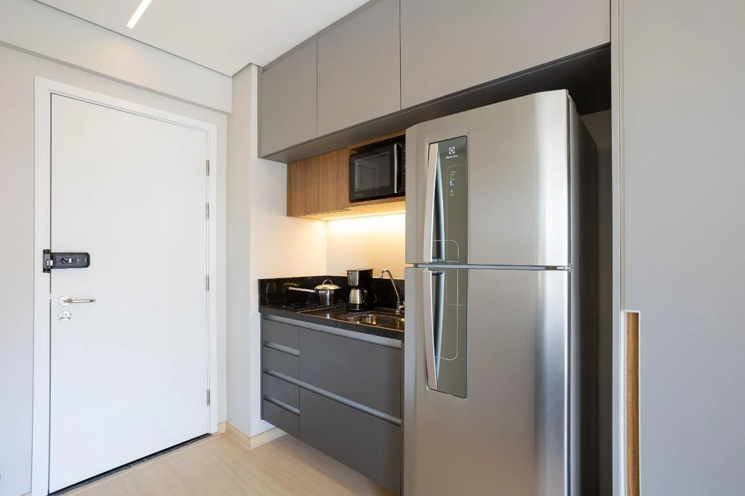 Kitchen or kitchenette in Nex One Ministro Ferreira Alves
