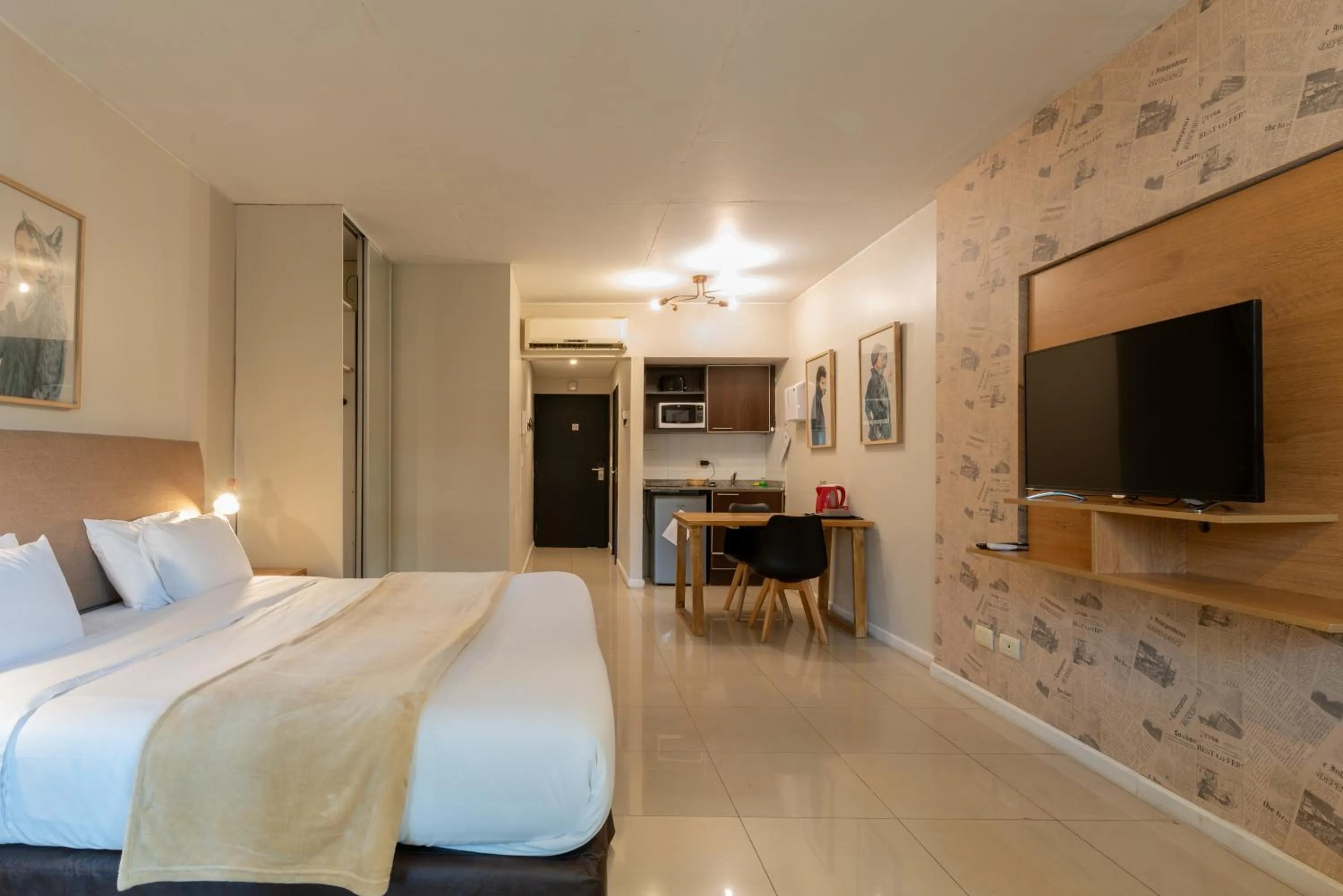 Bed in Feel Buenos Aires Apartments