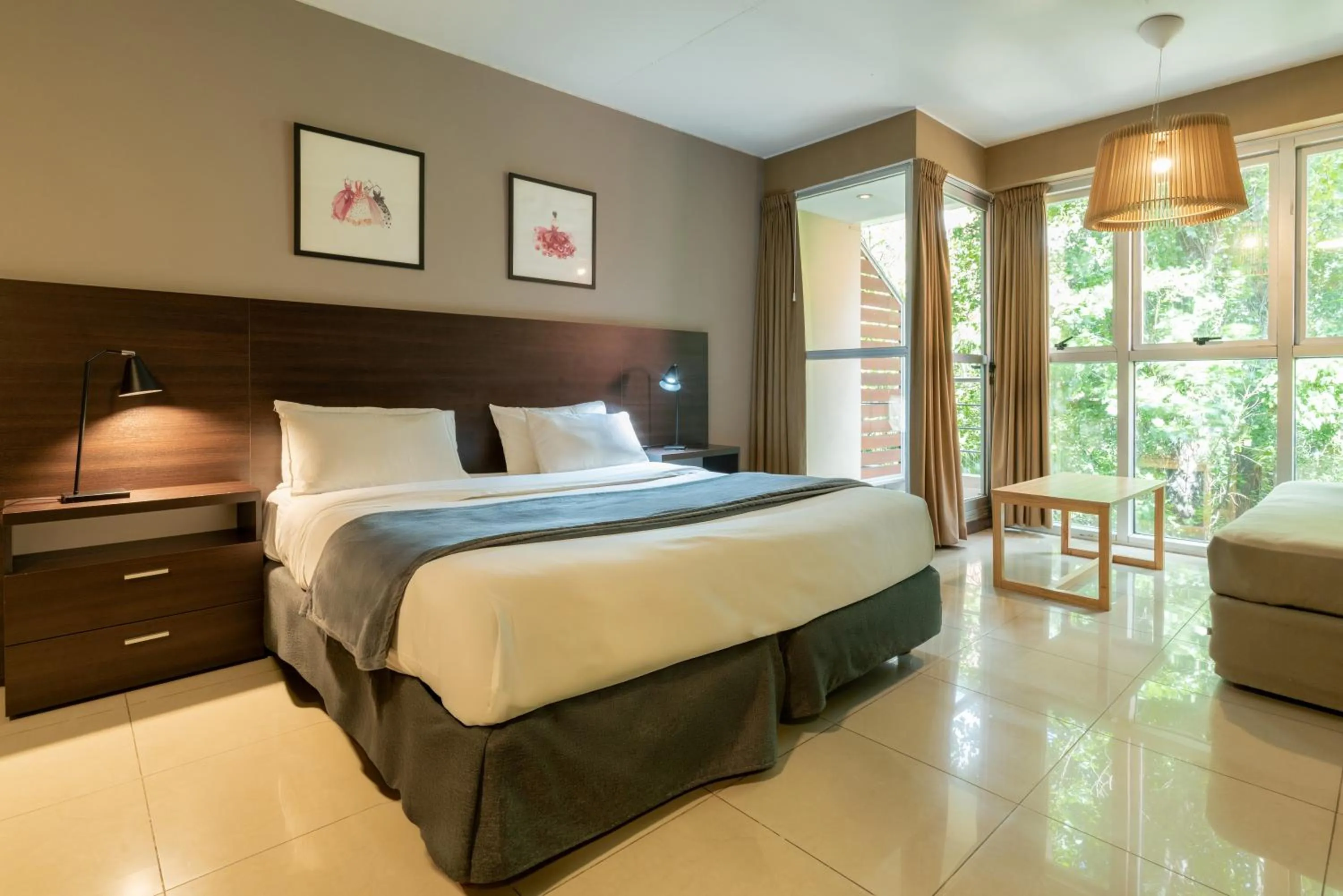 Bed in Feel Buenos Aires Apartments