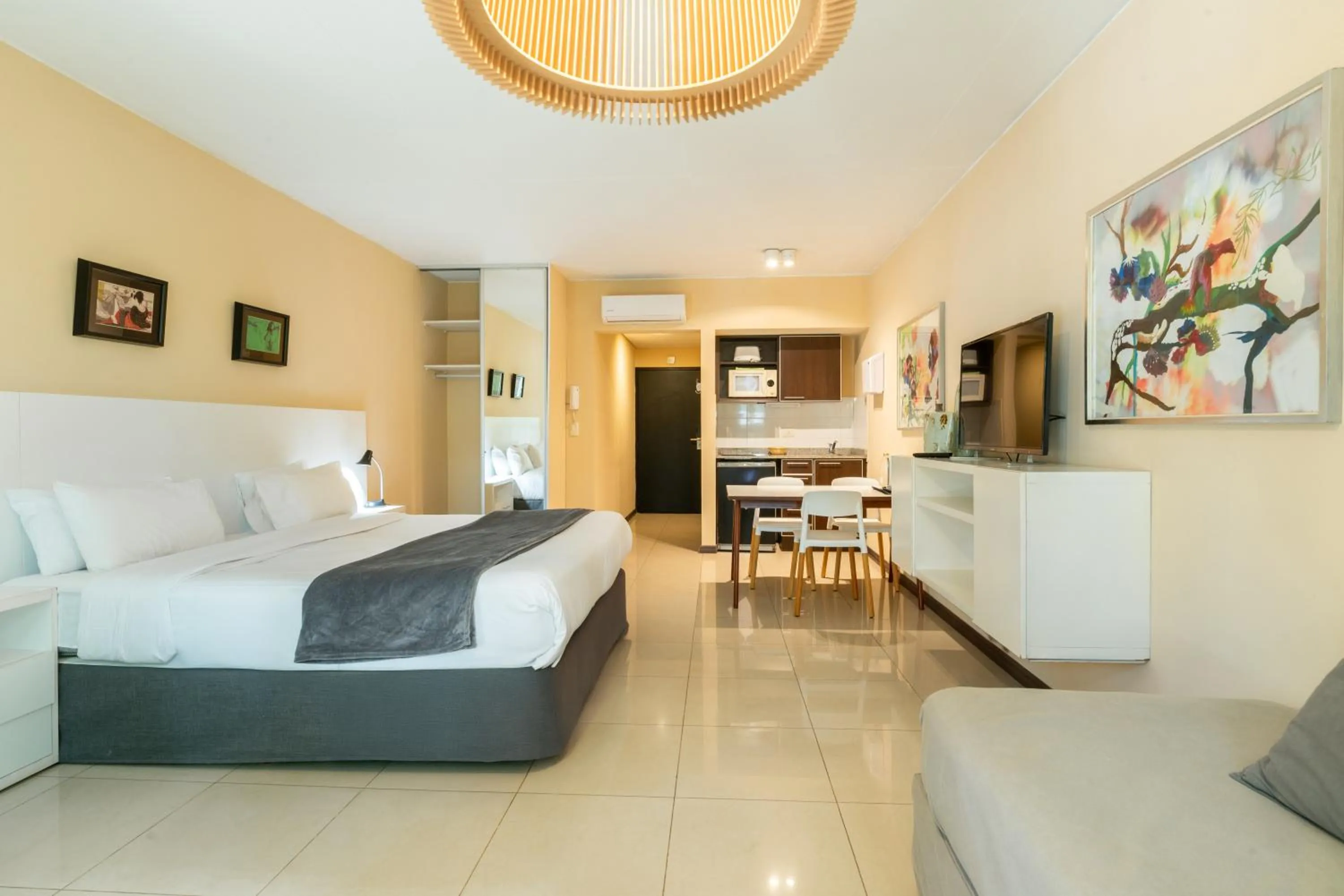 Bed in Feel Buenos Aires Apartments