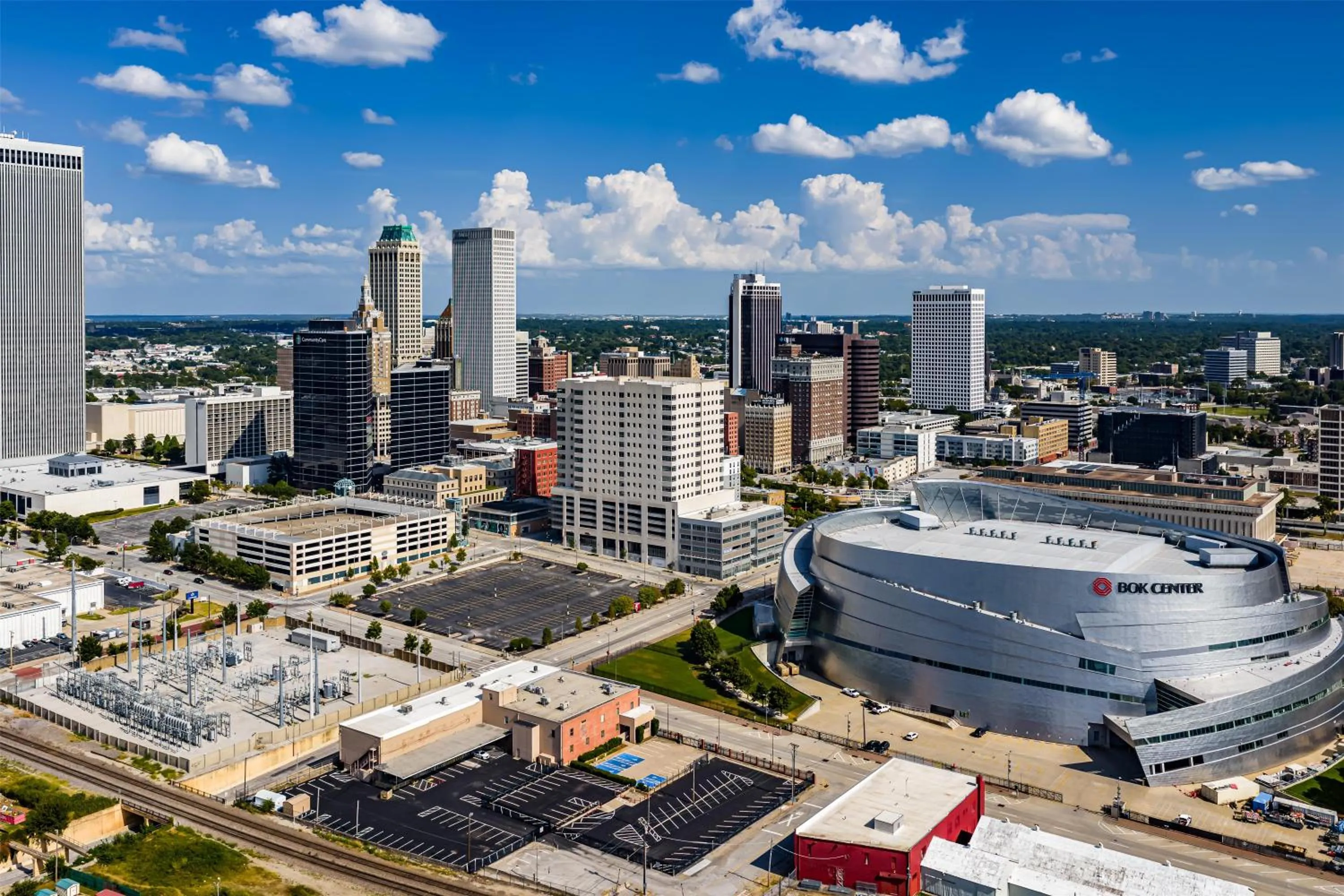 Location in Hyatt Regency Tulsa Downtown