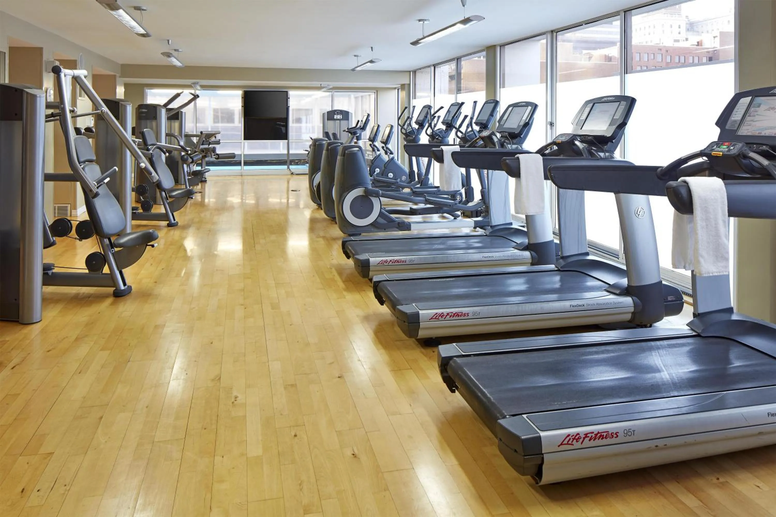 Fitness centre/facilities in Hyatt Regency Tulsa Downtown