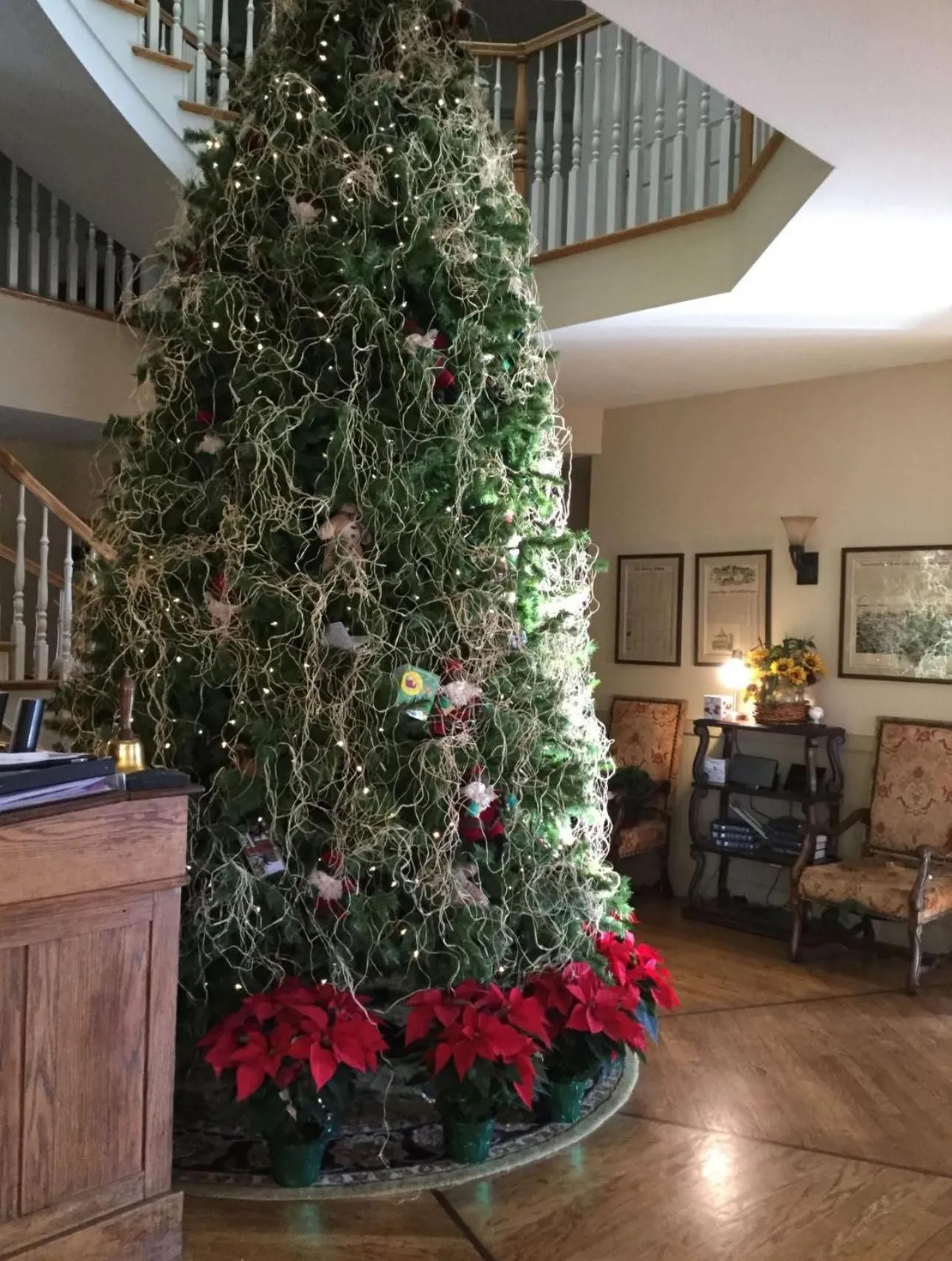 Seating area in The Currier Inn