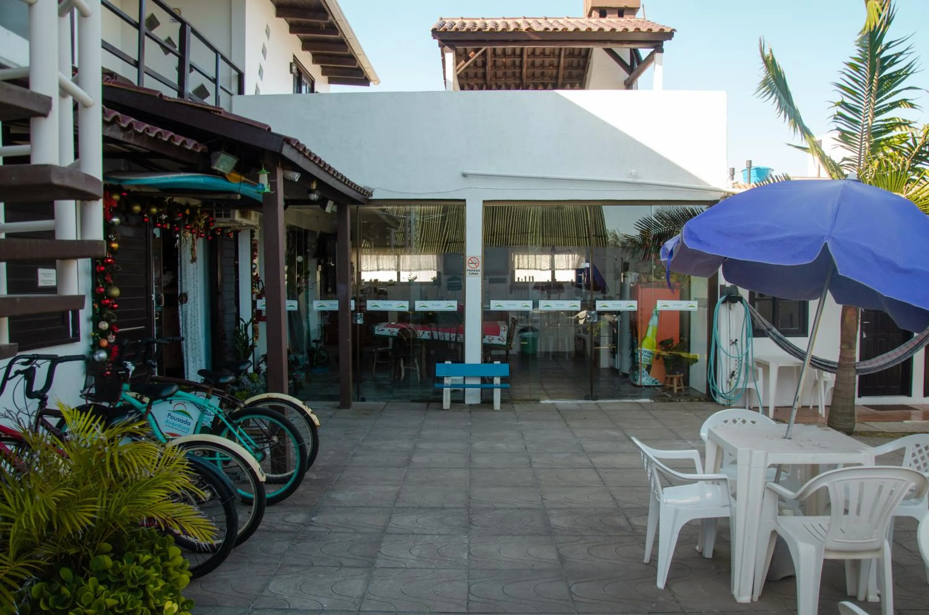 Patio in Pousada Aventura