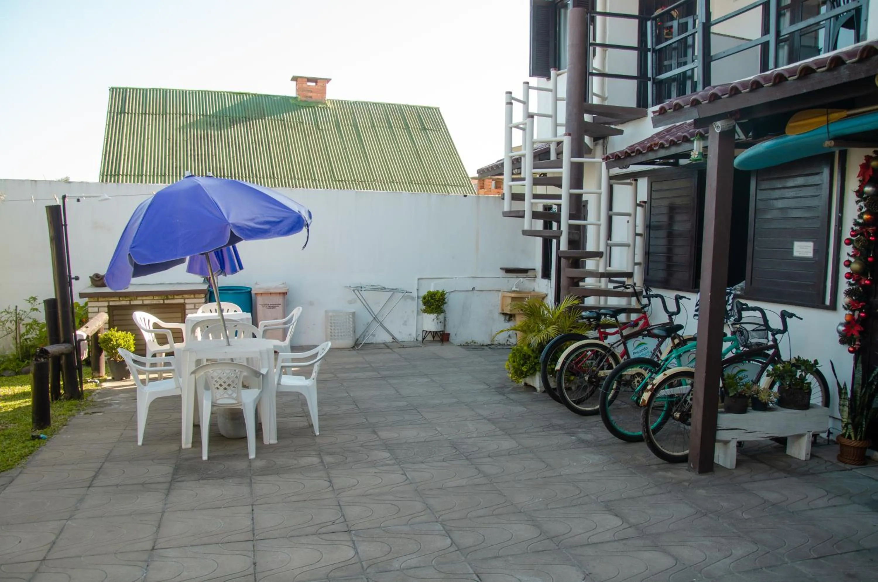 Patio in Pousada Aventura