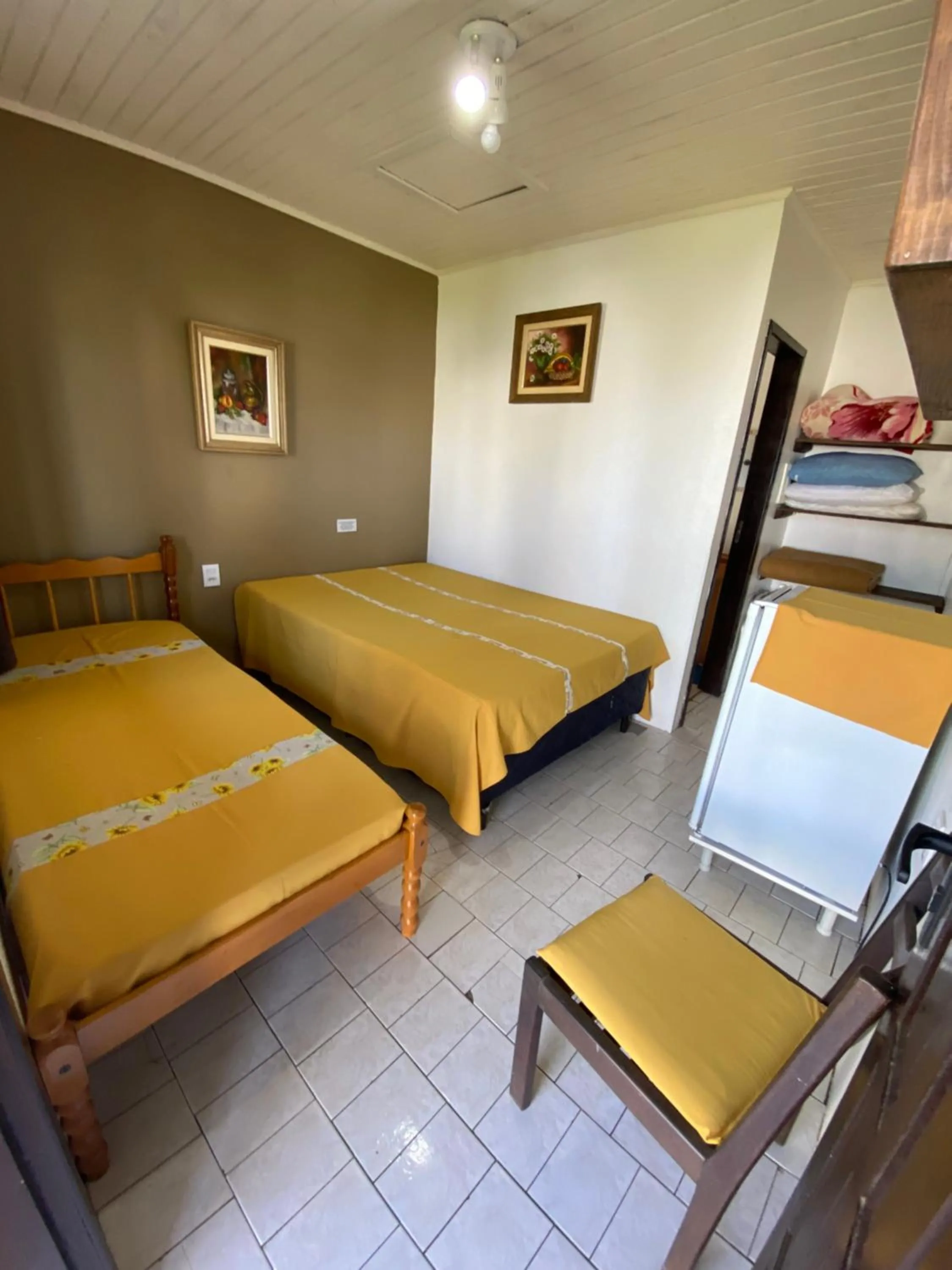 Bed in Pousada Aventura