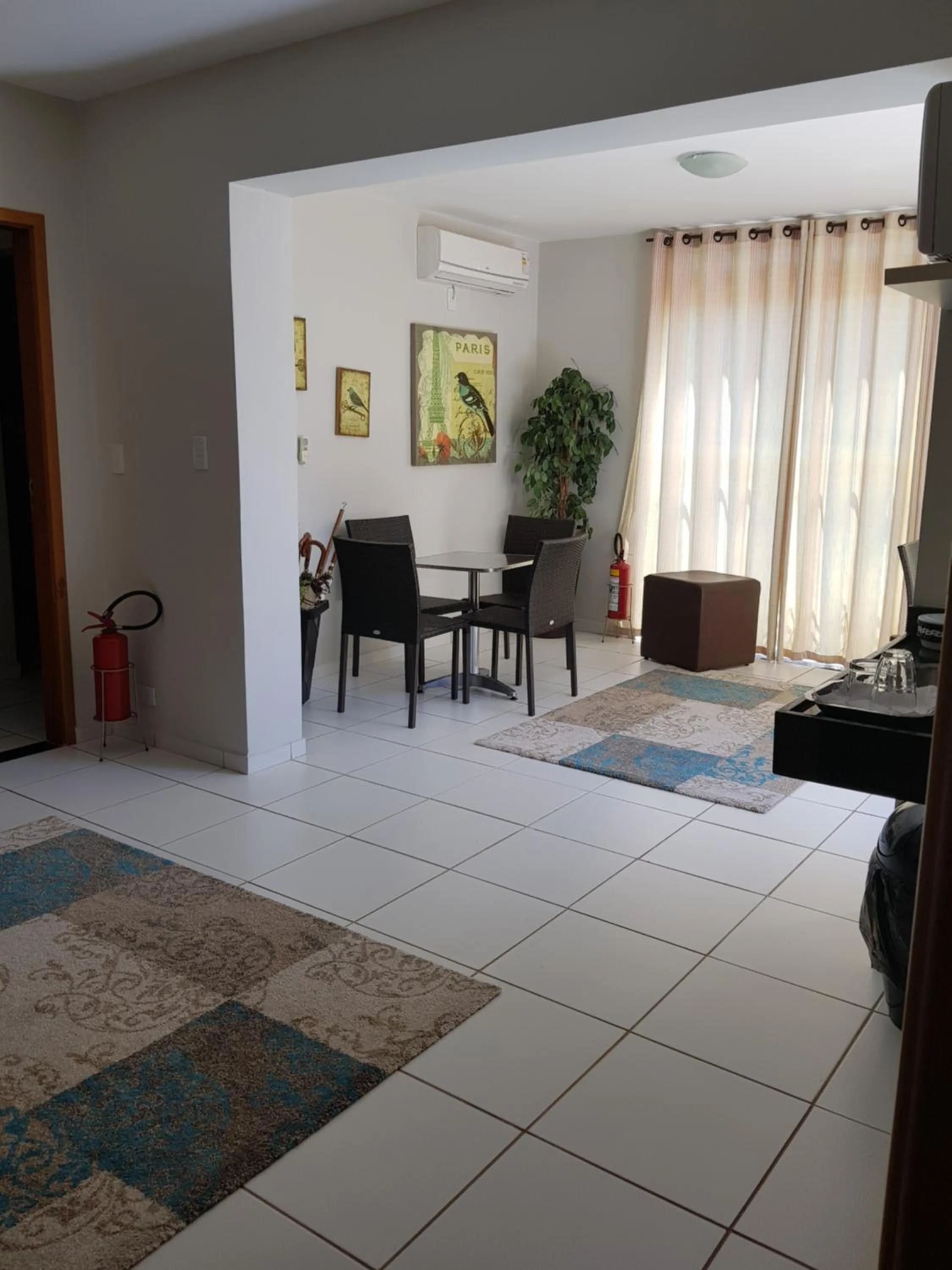 Seating area in Pousada Cantinho DelMar
