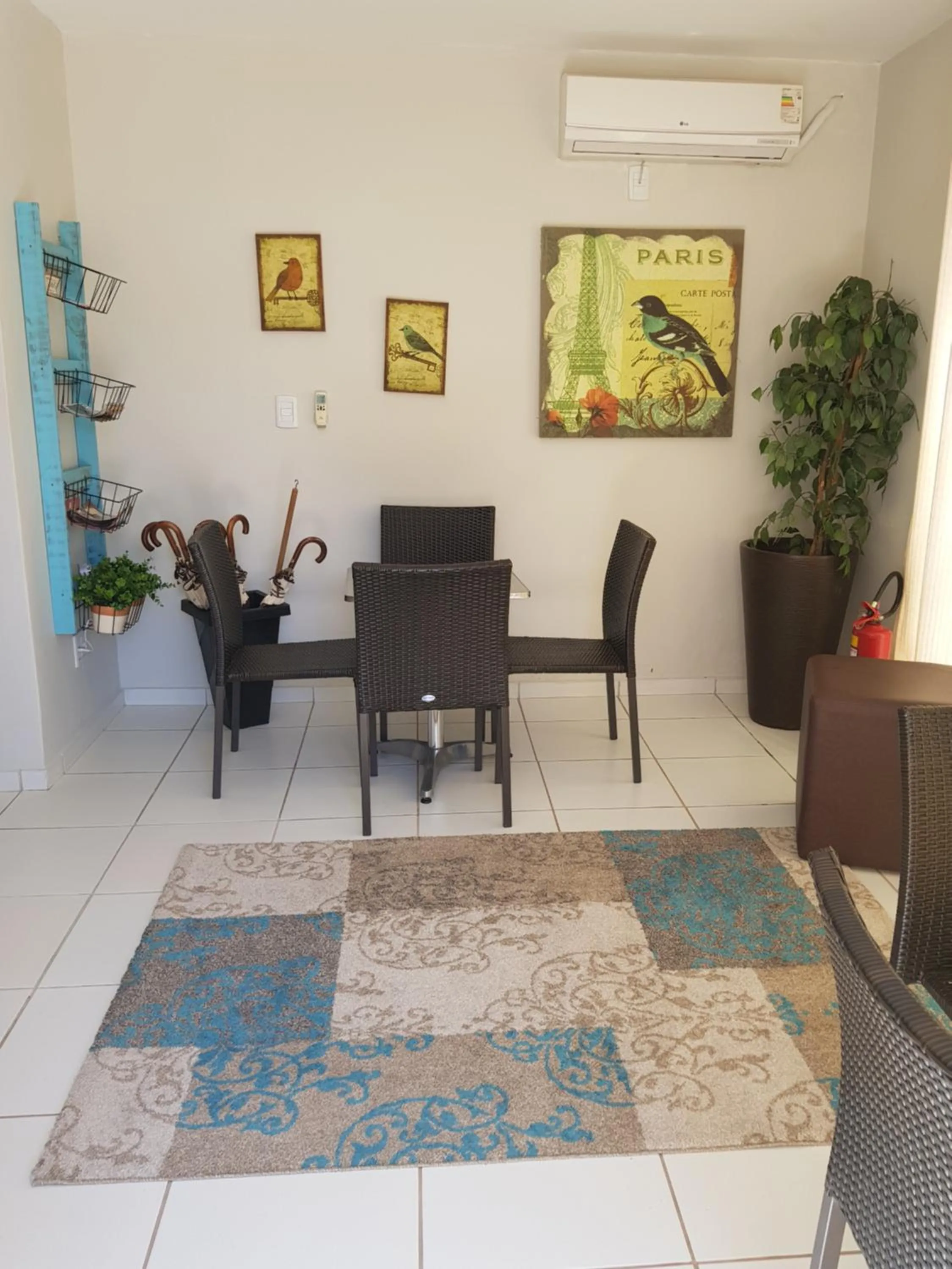 Seating area in Pousada Cantinho DelMar