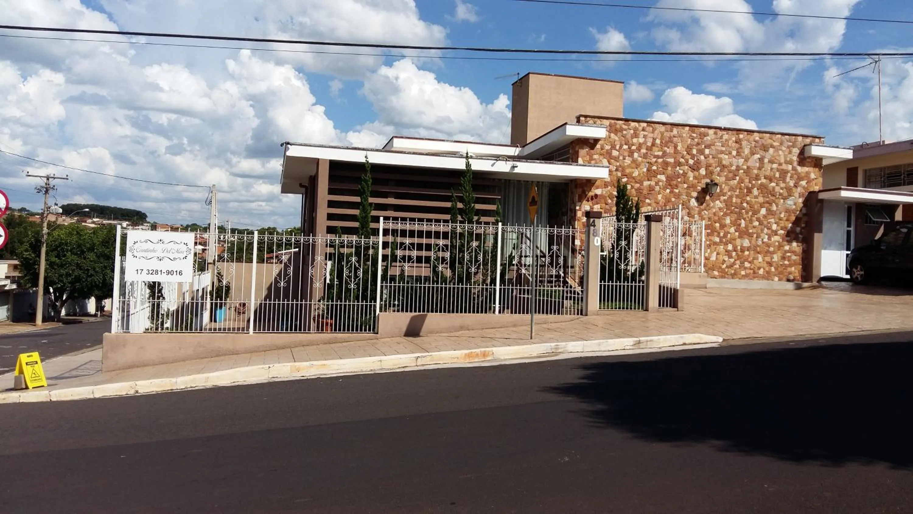 Property building in Pousada Cantinho DelMar