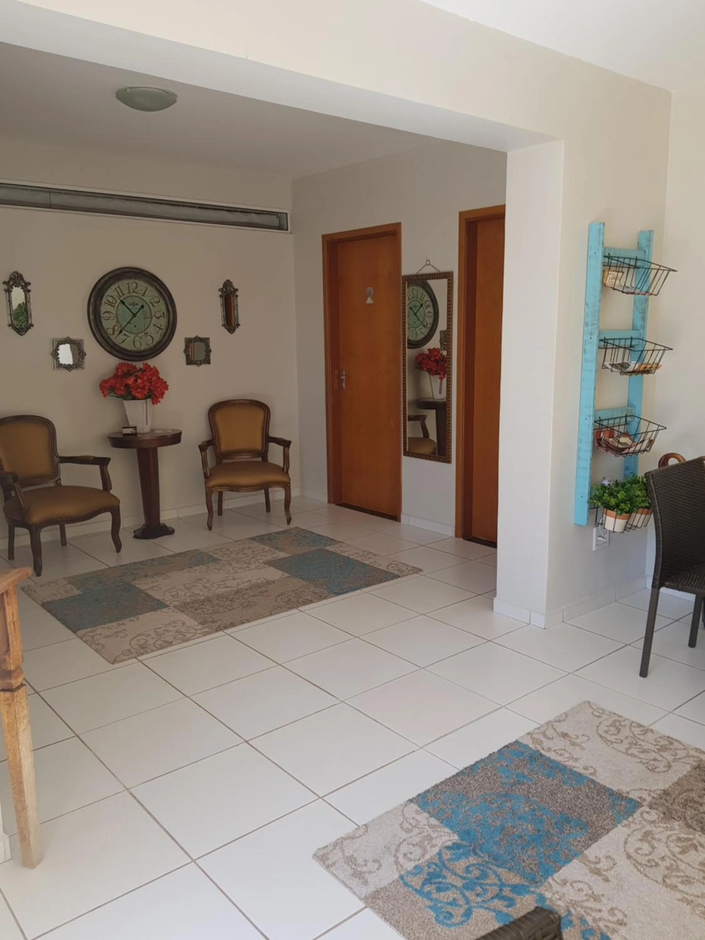 Seating area in Pousada Cantinho DelMar