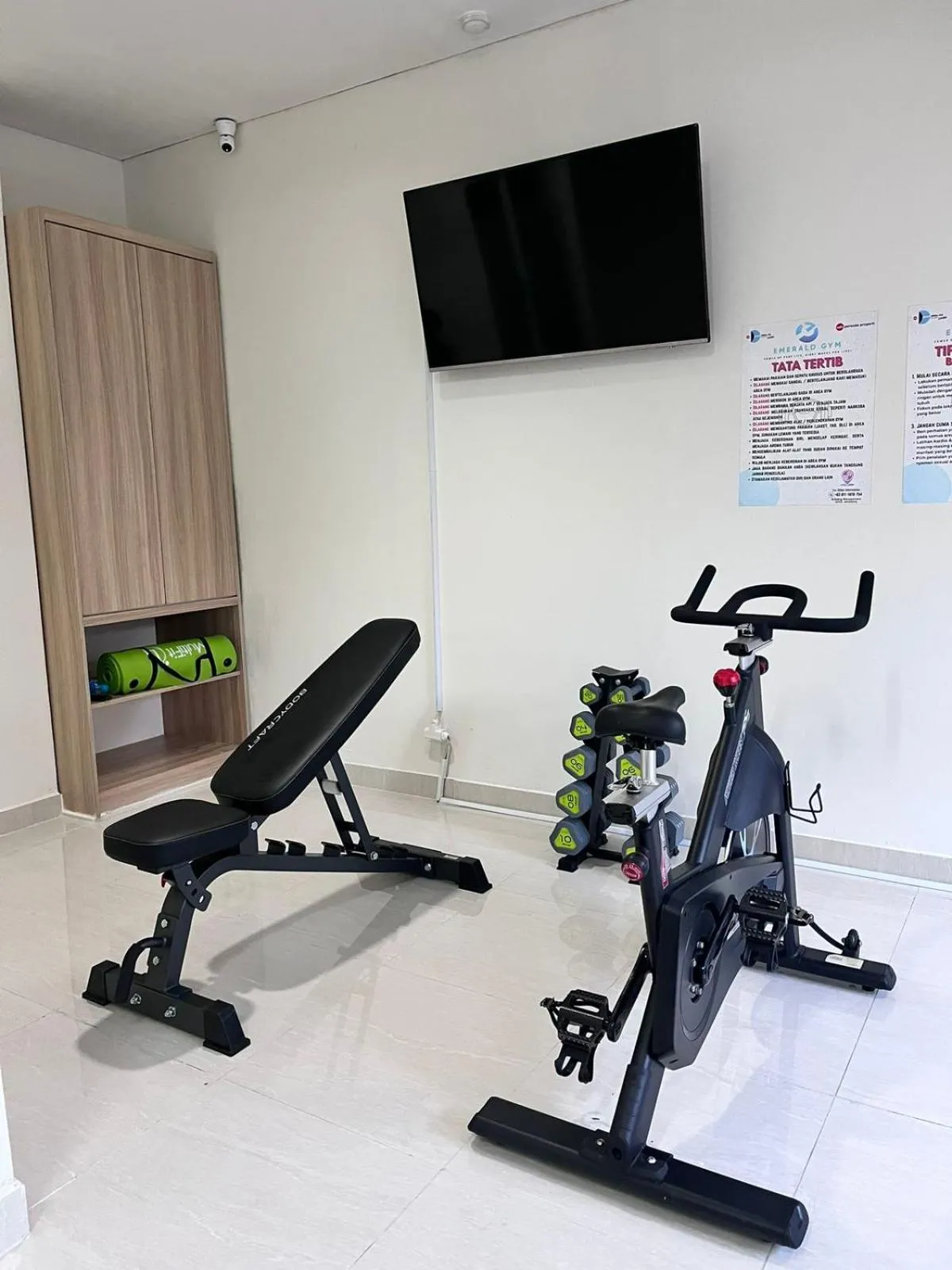 Fitness centre/facilities in Hotel Dhika Serenity @ Jatiwarna