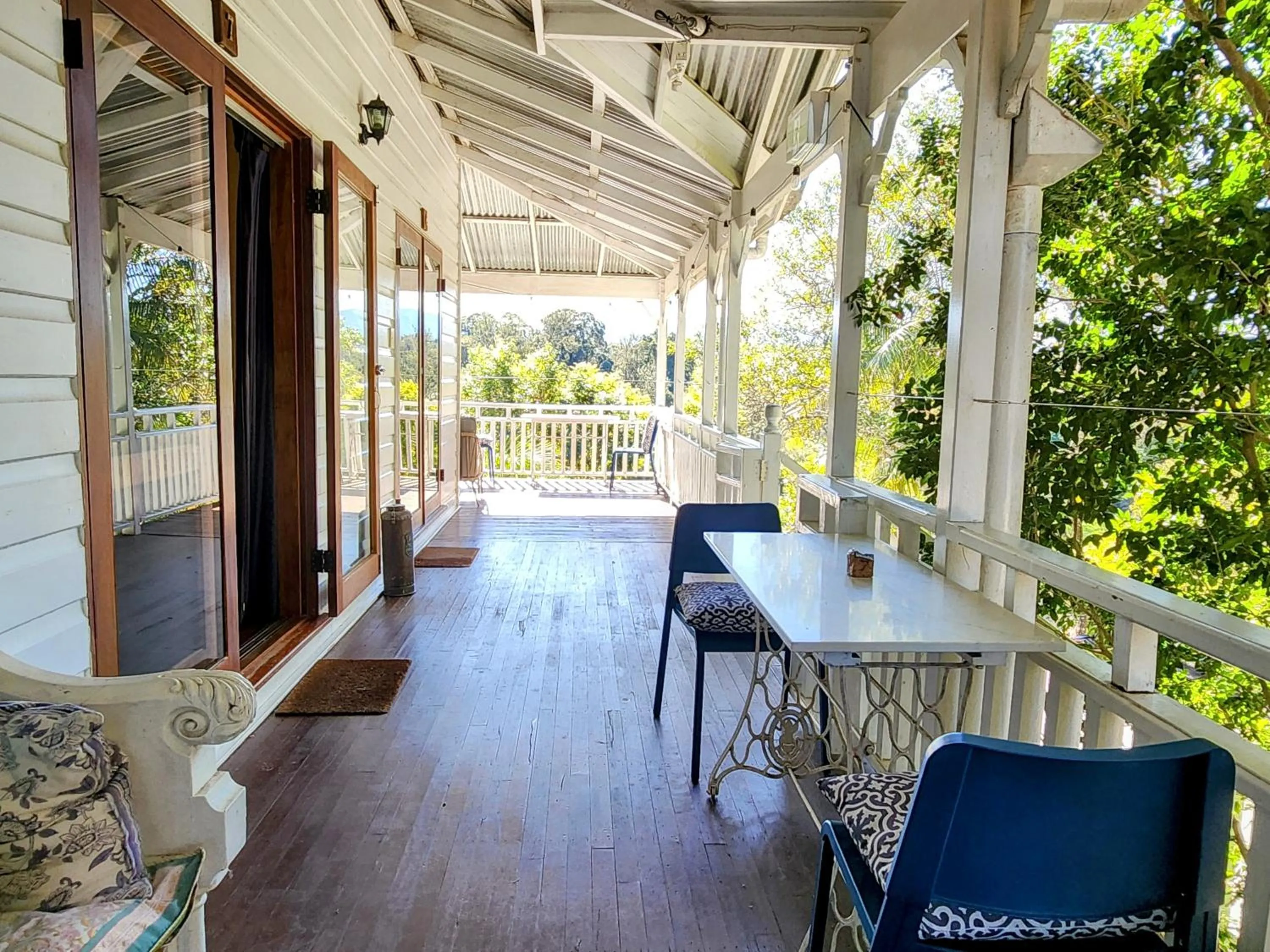 Balcony/Terrace in Bellingen Belfry Guesthouse