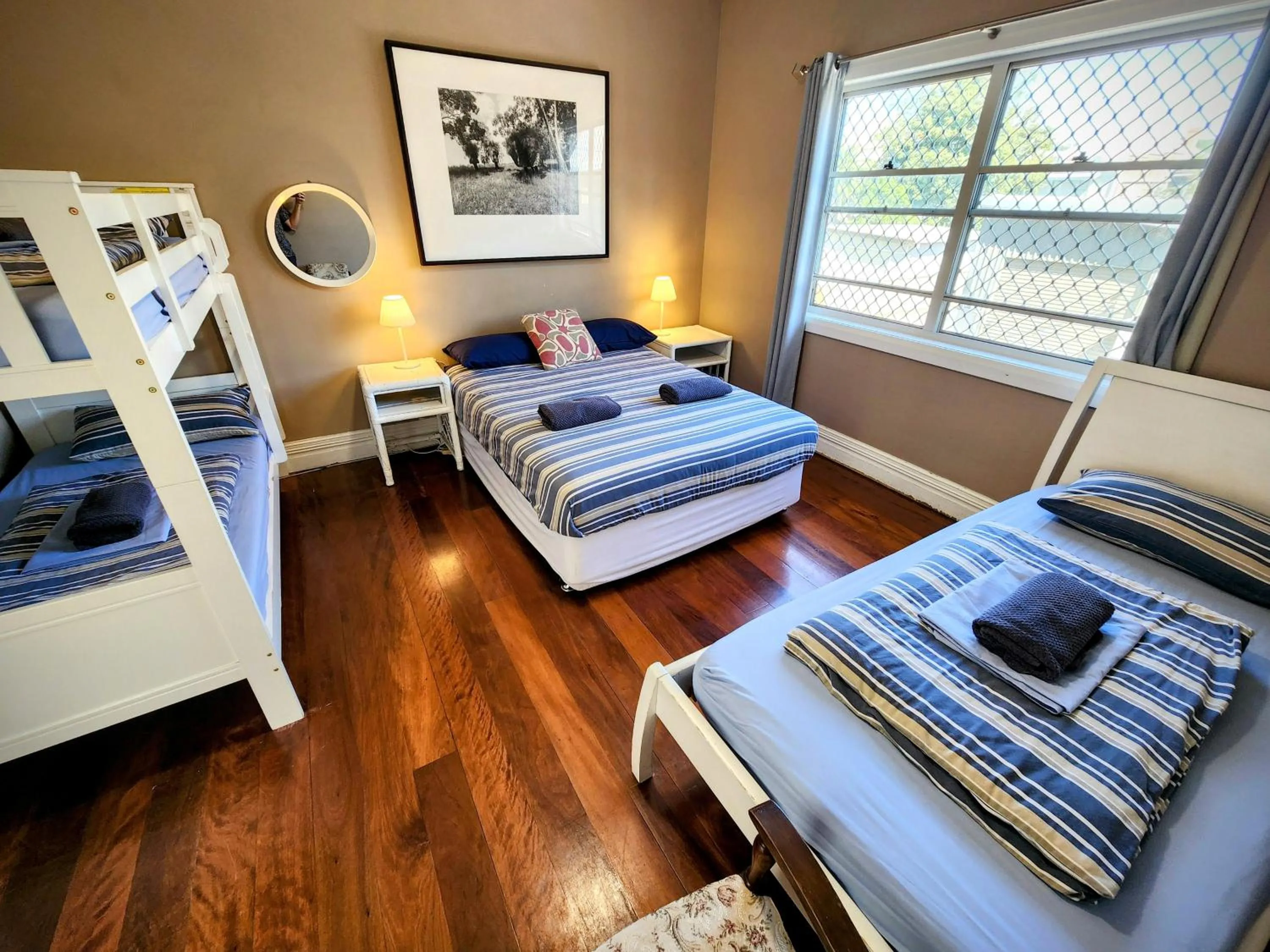 Bedroom, Bed in Bellingen Belfry Guesthouse