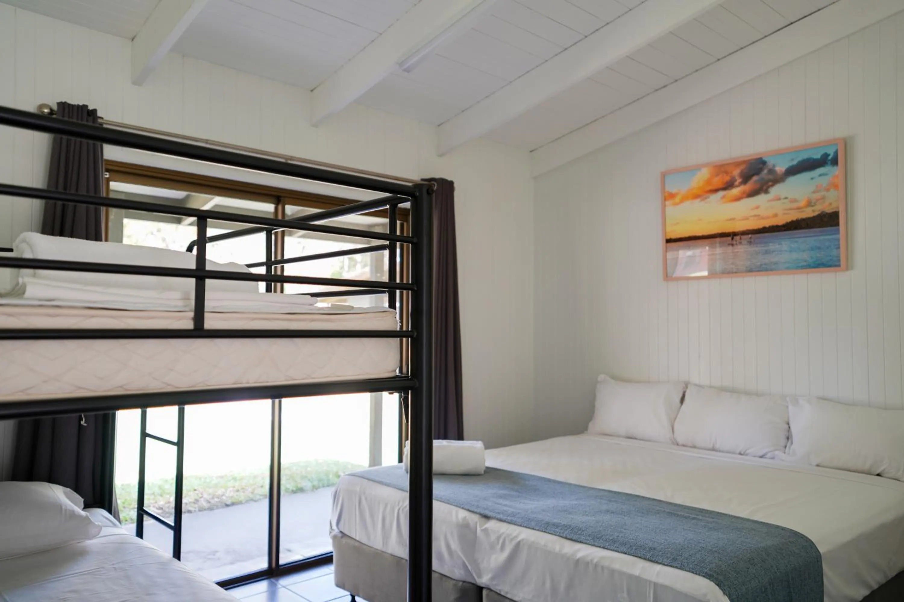 Bedroom, Bed in Noosa North Shore Retreat