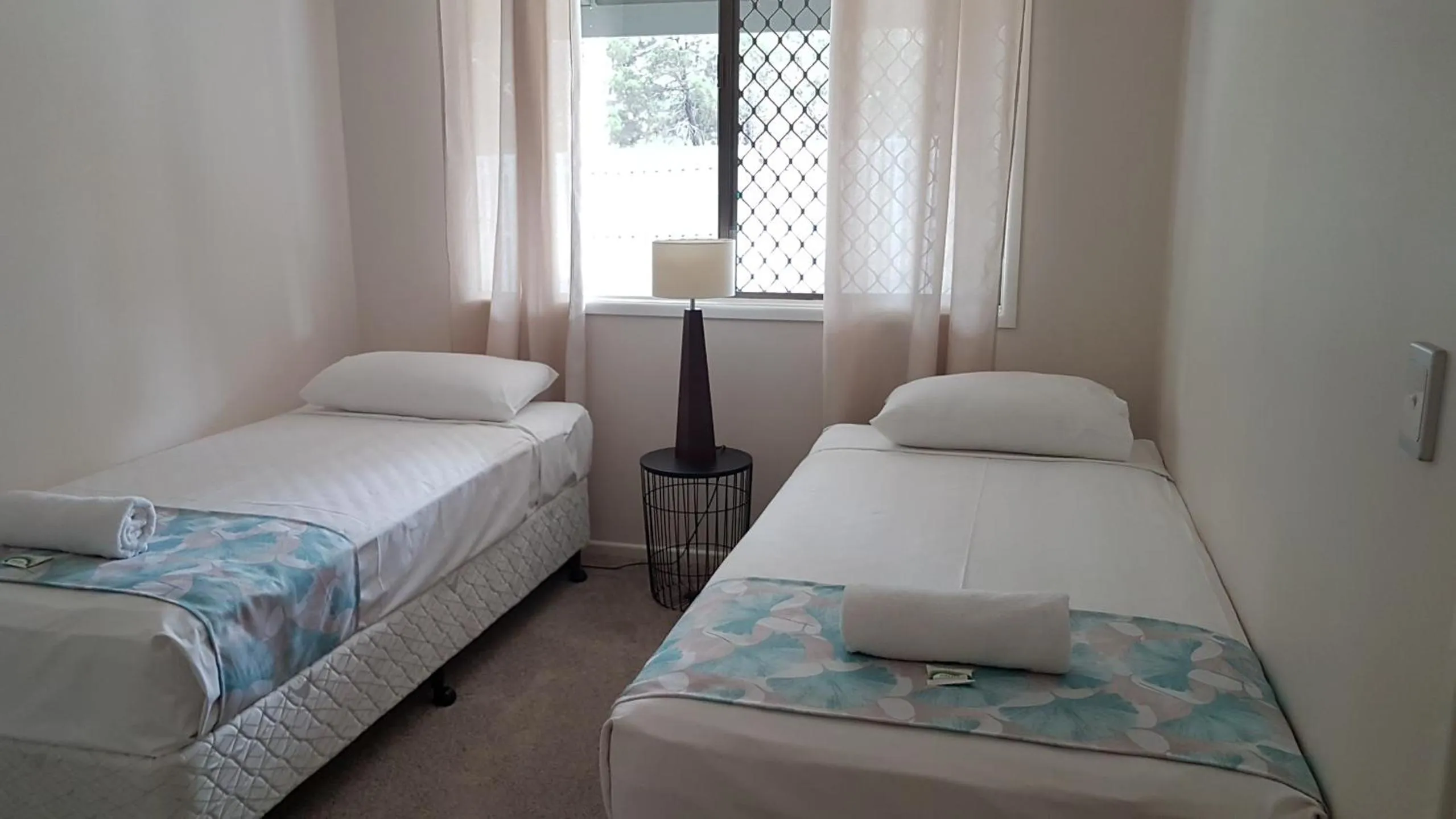 Bed in Noosa North Shore Retreat