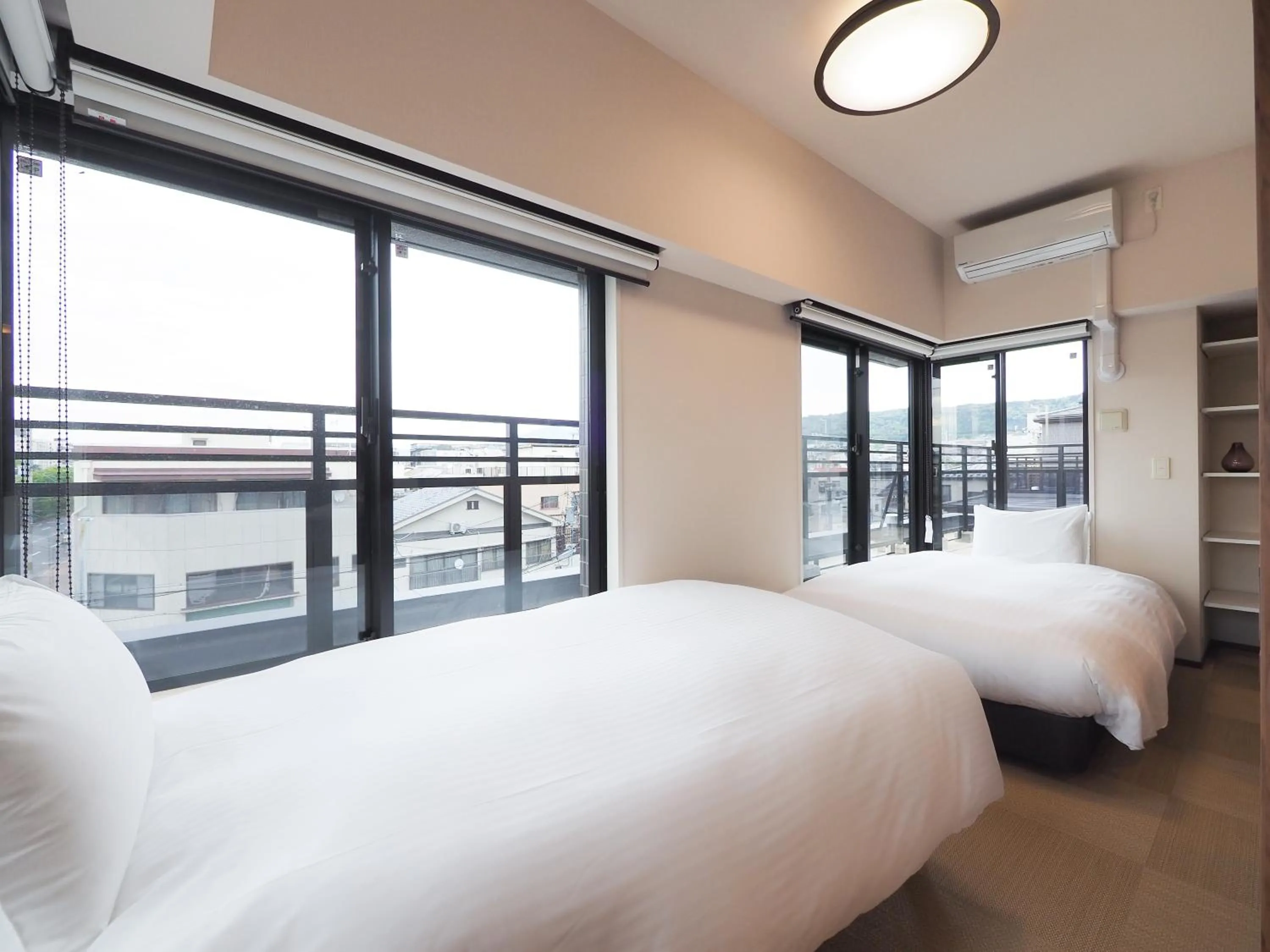 Bedroom, Bed in HIYORI Stay Kyoto Kamogawa