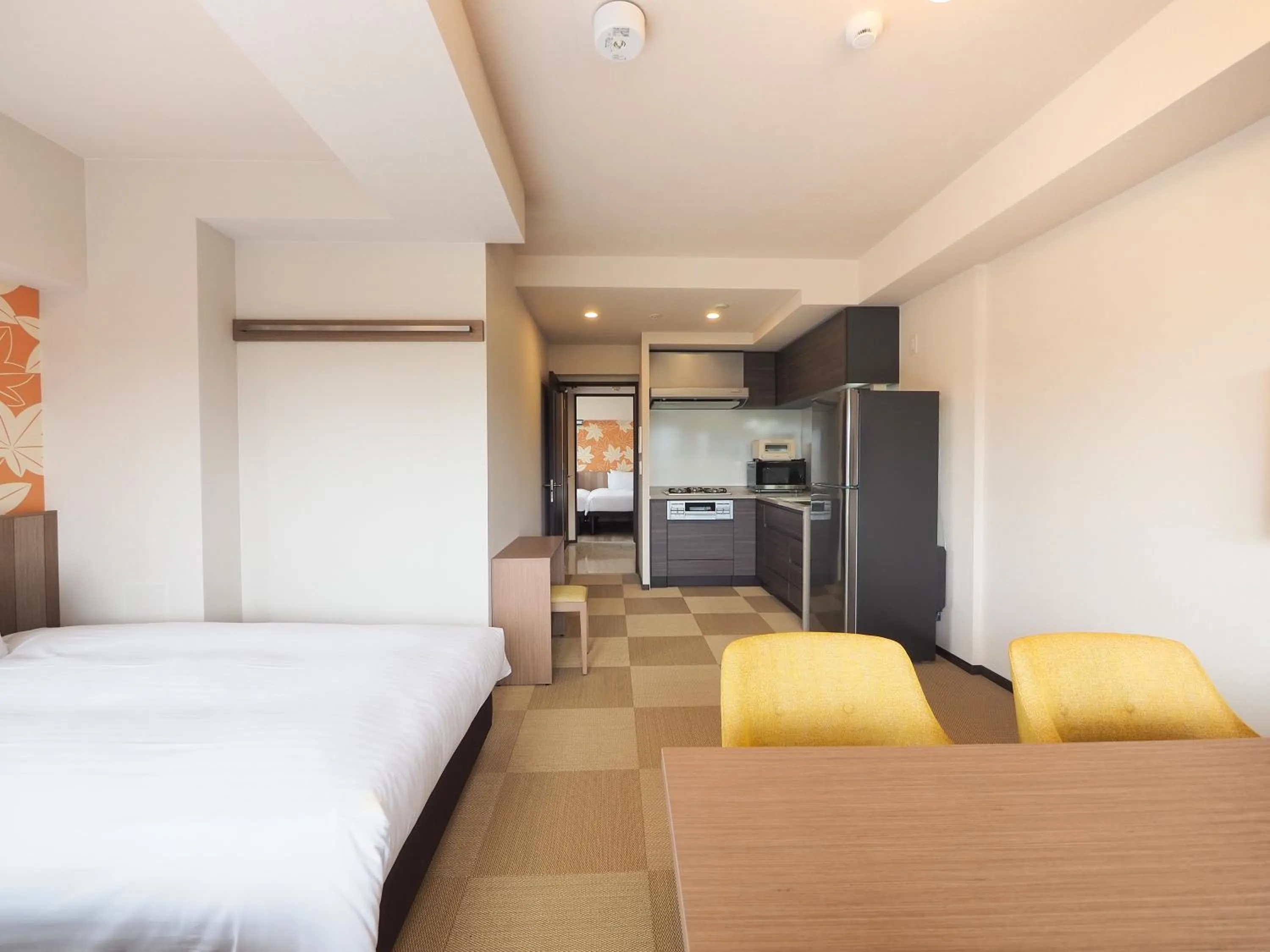 Photo of the whole room, Bed in HIYORI Stay Kyoto Kamogawa