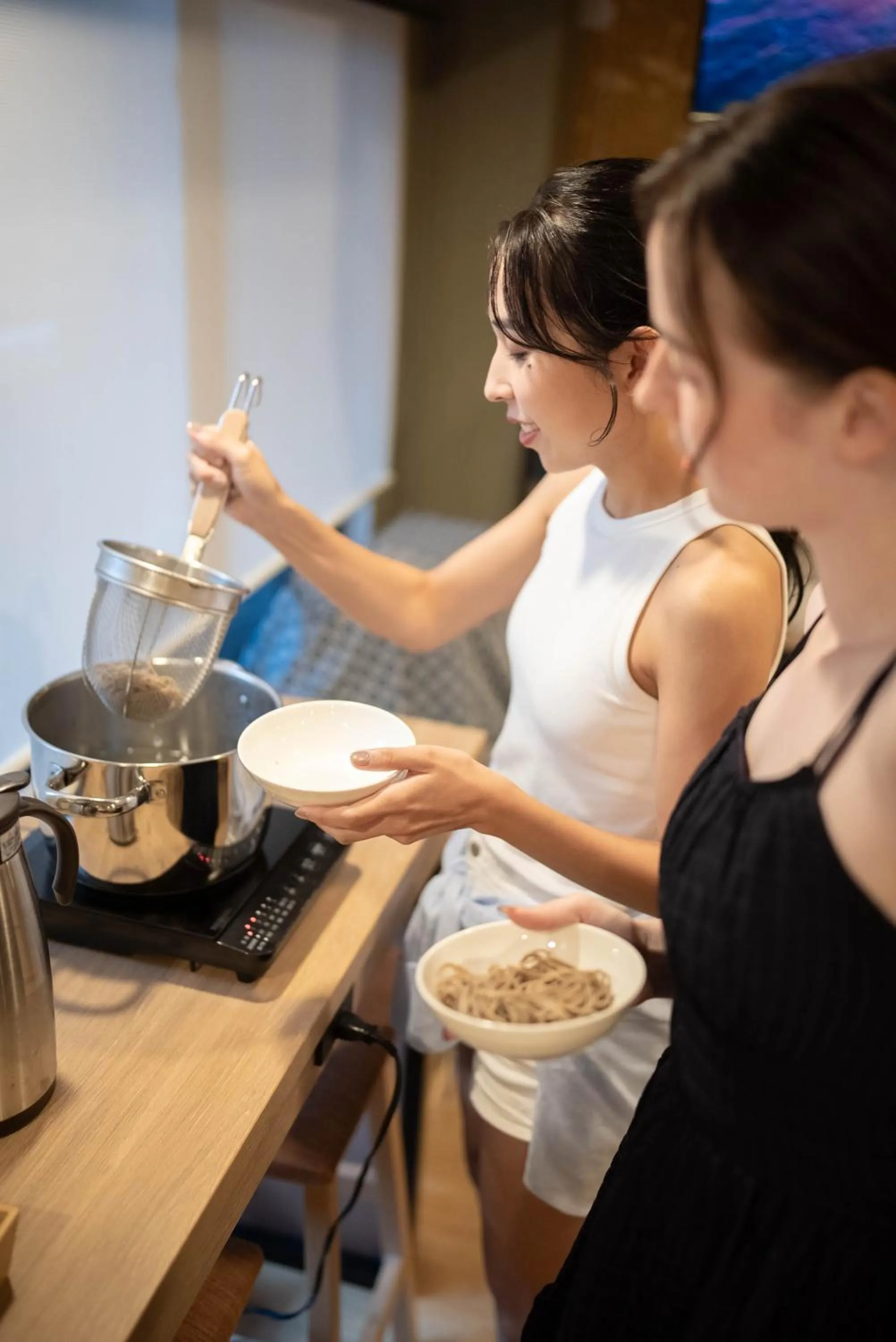 Evening entertainment in HIYORI Stay Kyoto Kamogawa