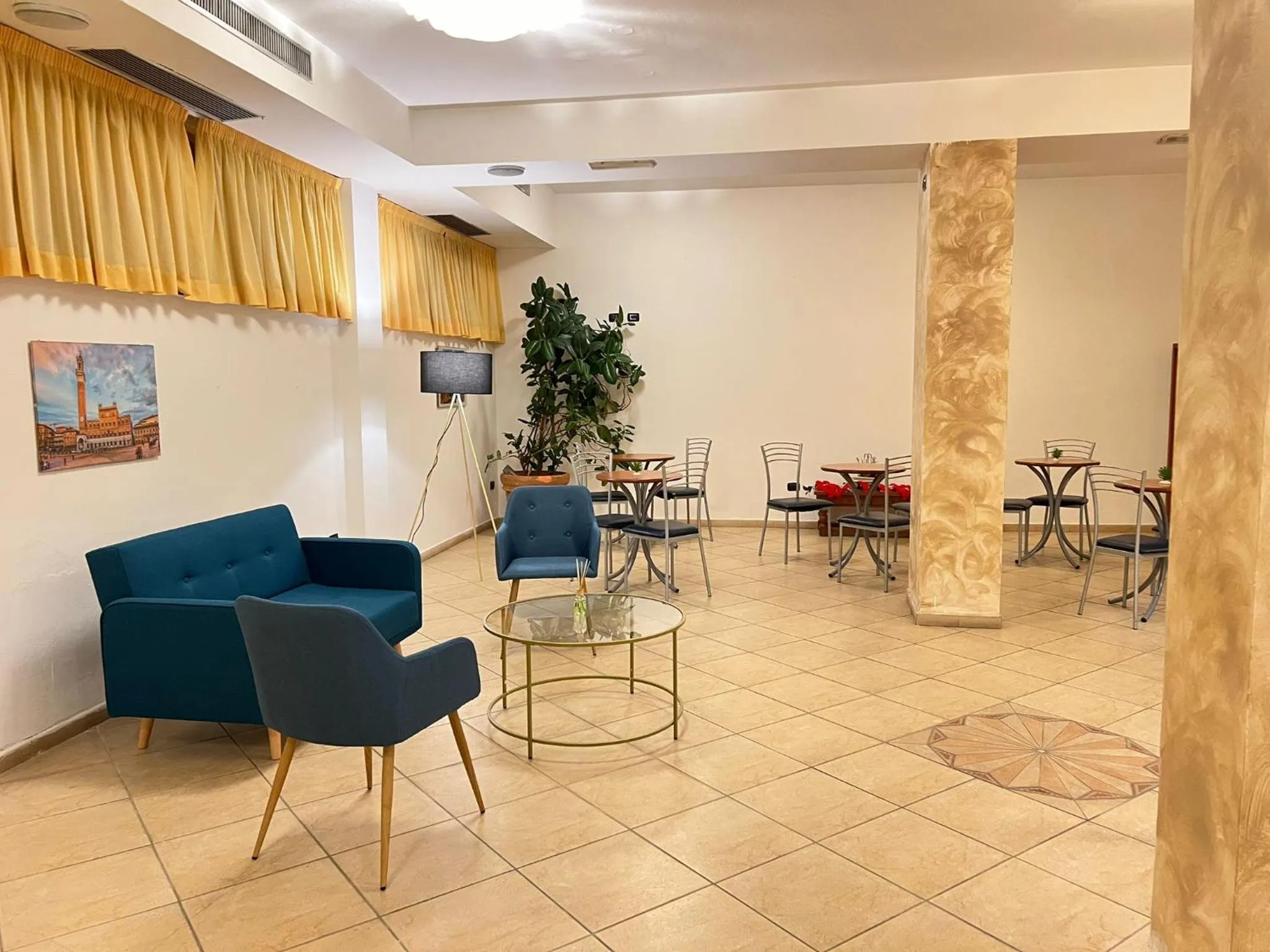 Lobby or reception in Hotel Vico Alto Siena
