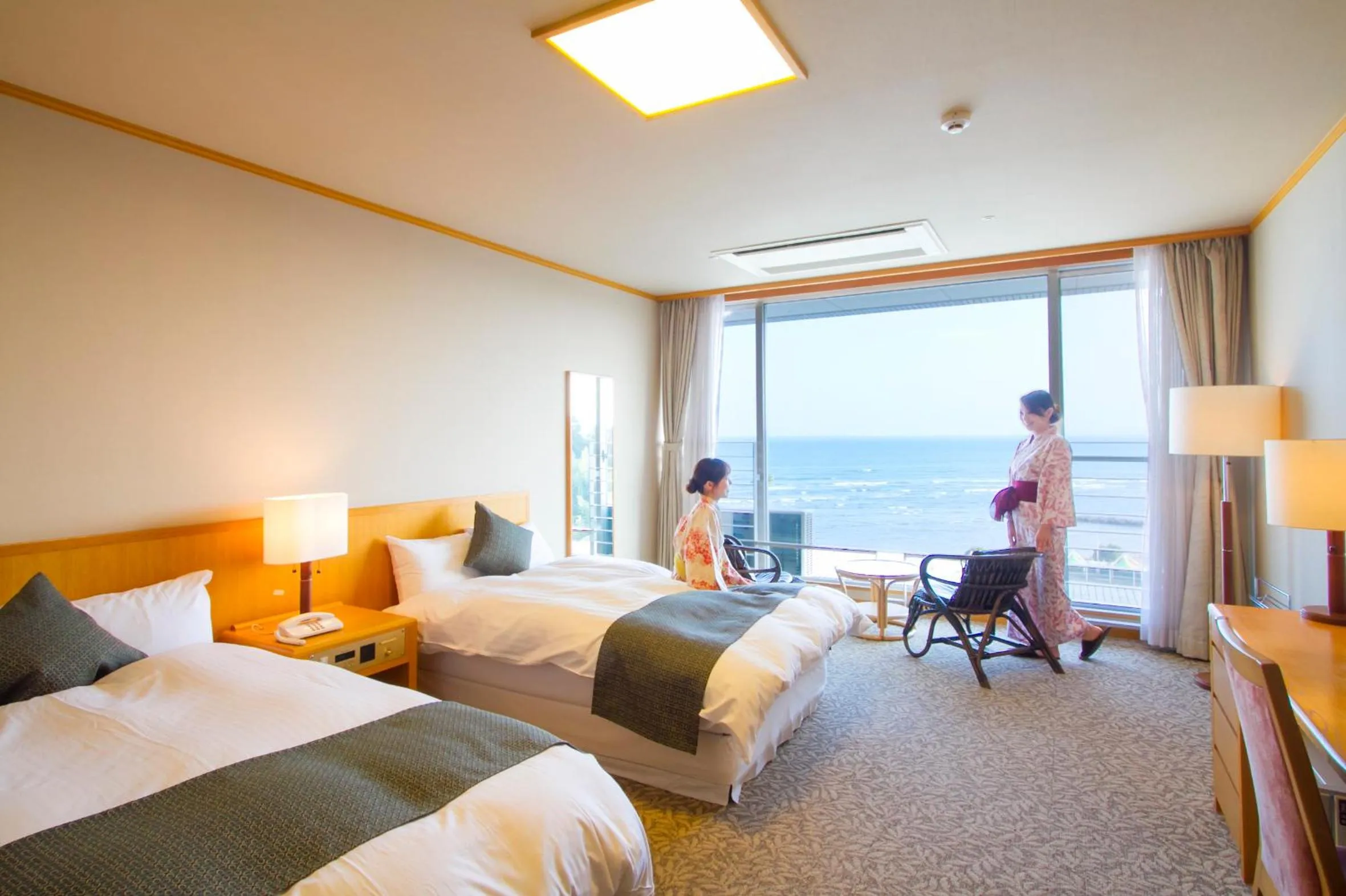 Photo of the whole room, Bed in Spa and Resort Hotel Solage Oita Hiji Beppuwan