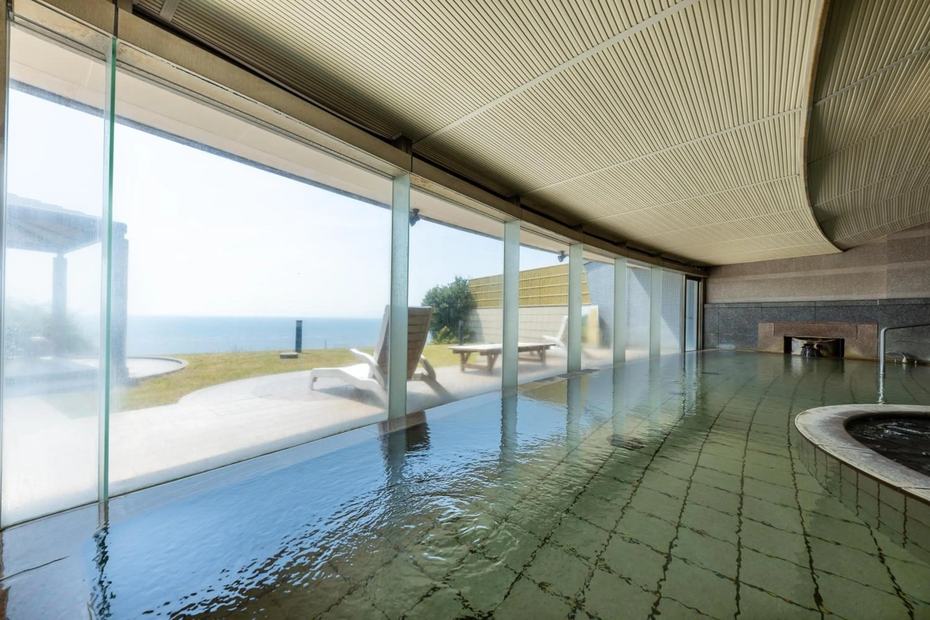 Hot Spring Bath in Spa and Resort Hotel Solage Oita Hiji Beppuwan