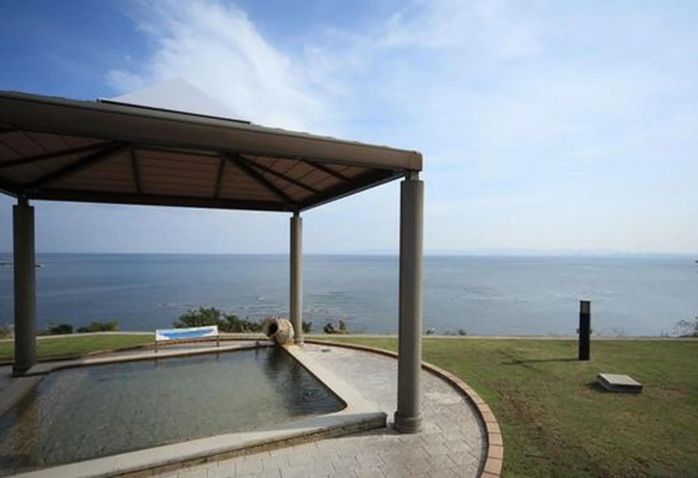 Hot Spring Bath in Spa and Resort Hotel Solage Oita Hiji Beppuwan